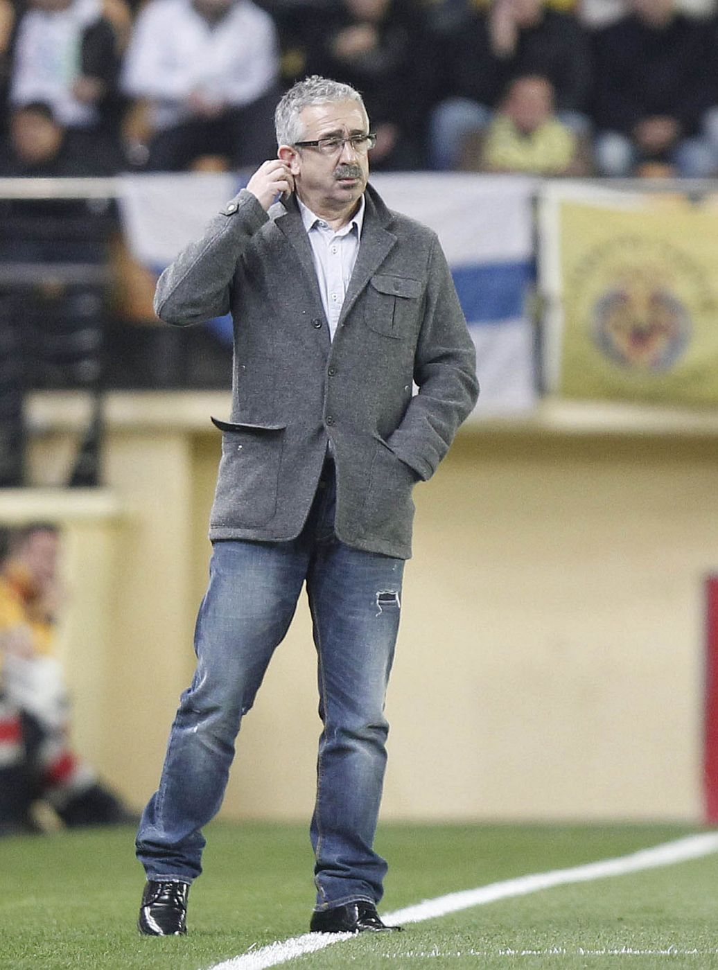 Manuel Preciado, durante el partido que enfrentó al Sporting ante el Villarreal.