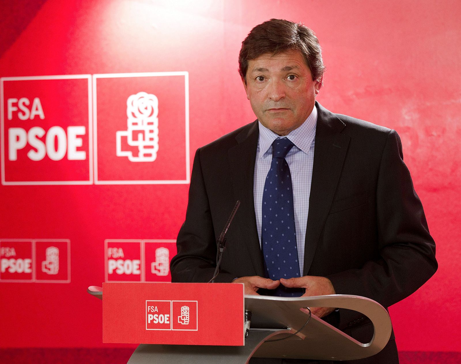 El secretario general de la Federación Socialista Asturiana (FSA-PSOE), Javier Fernández.