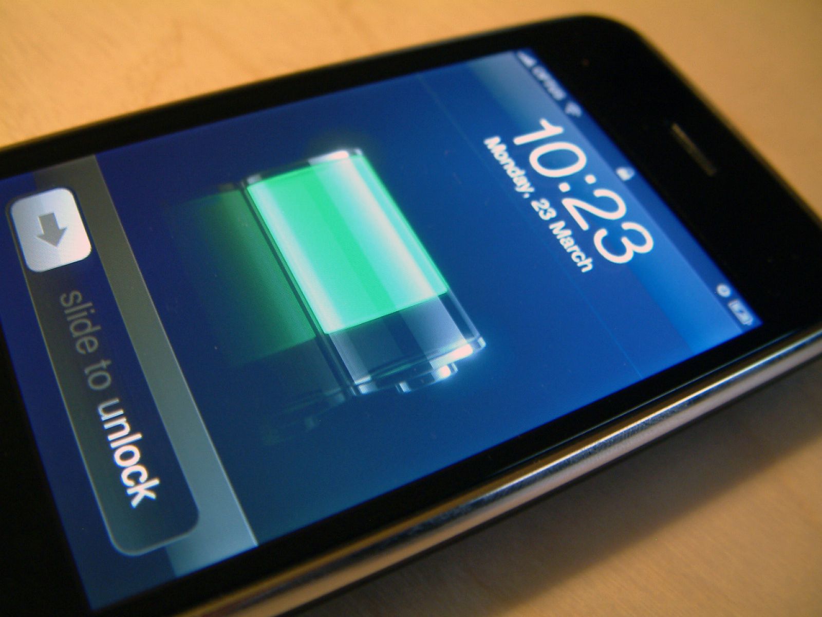 La función "deslizar para desbloquear" se introdujo con el iPhone en 2007.
