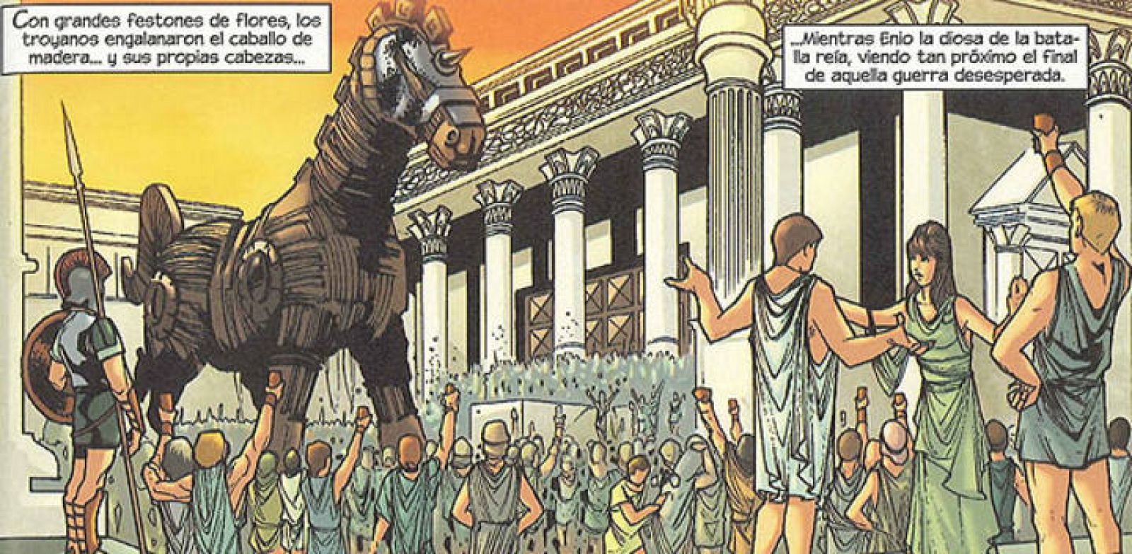 La guerra de Troya' llega a los cómics 