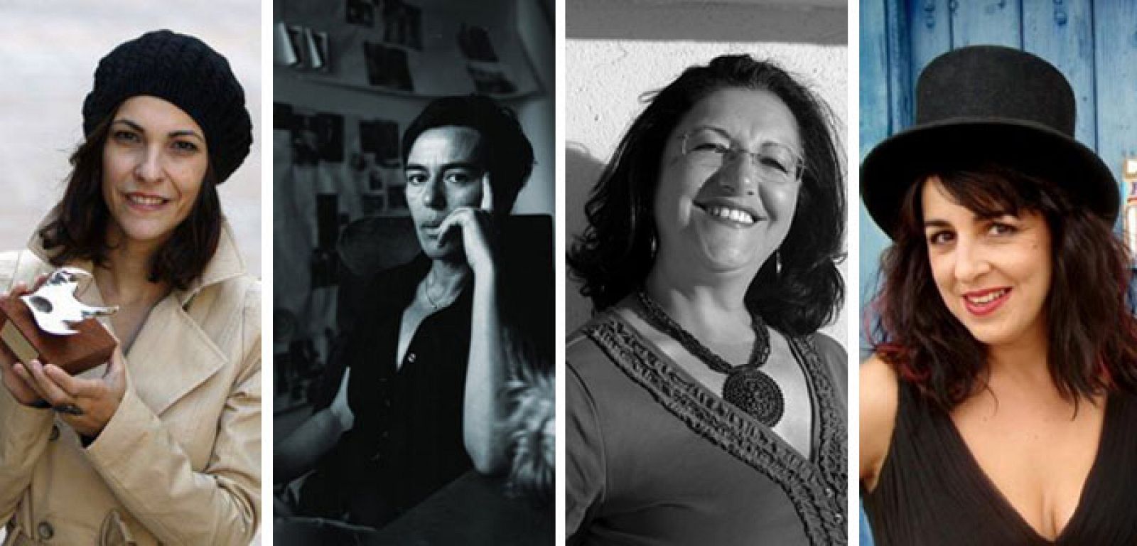 Paula Ortiz, Carmela García, Inma Chacón y Amparo Sánchez.