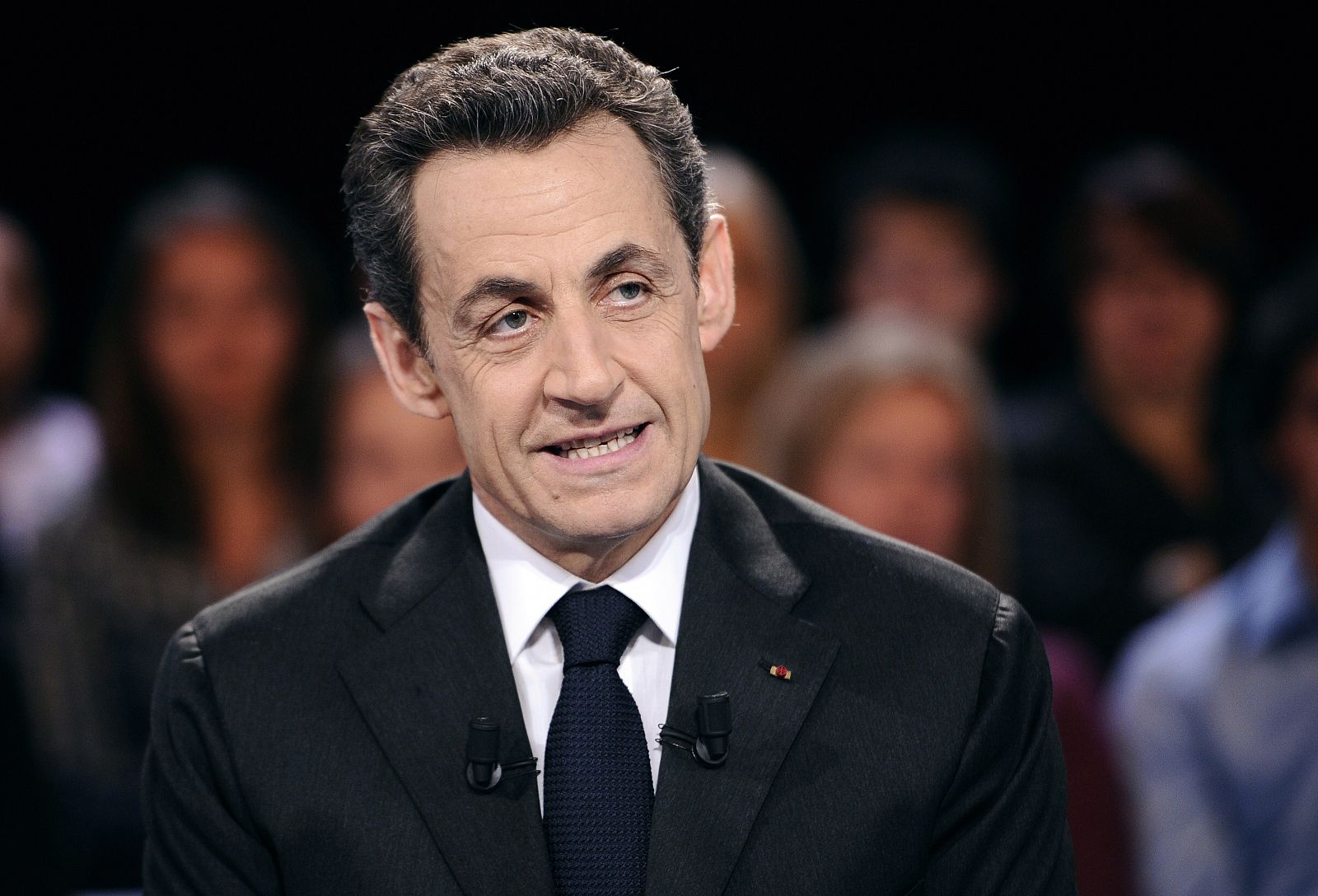 Sarkozy, en una entrevista en el canal de televisión France 2