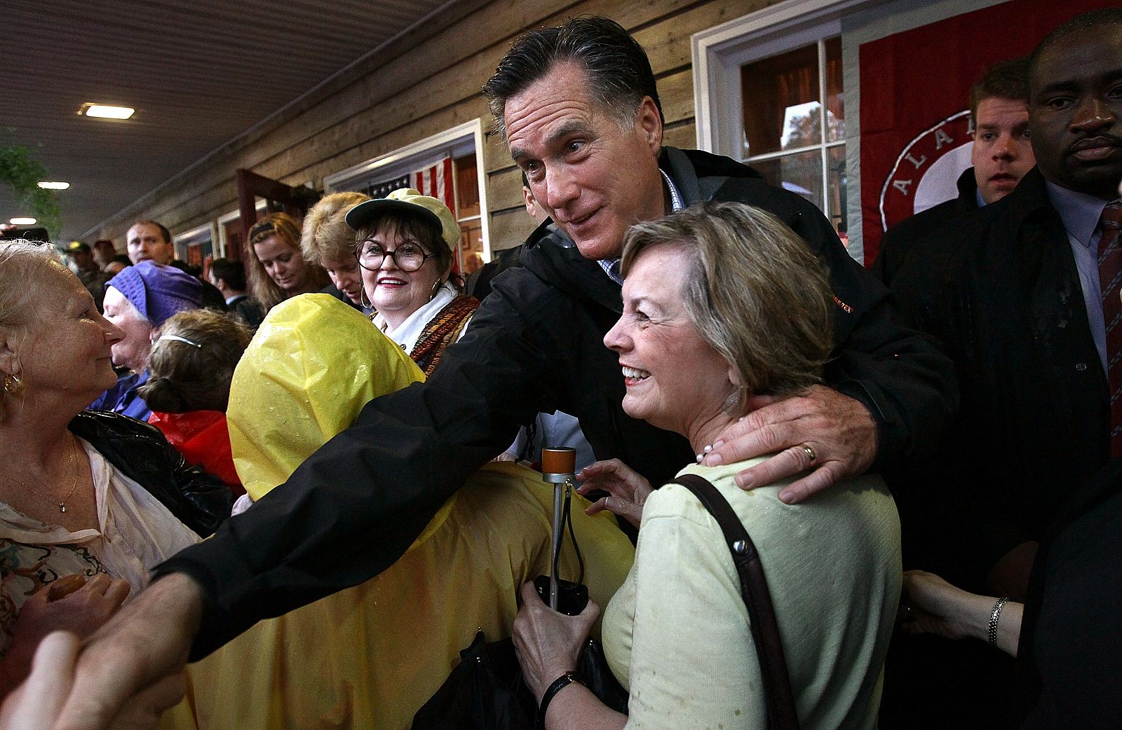 Romney, en un mitin en Mobile, Alabama.