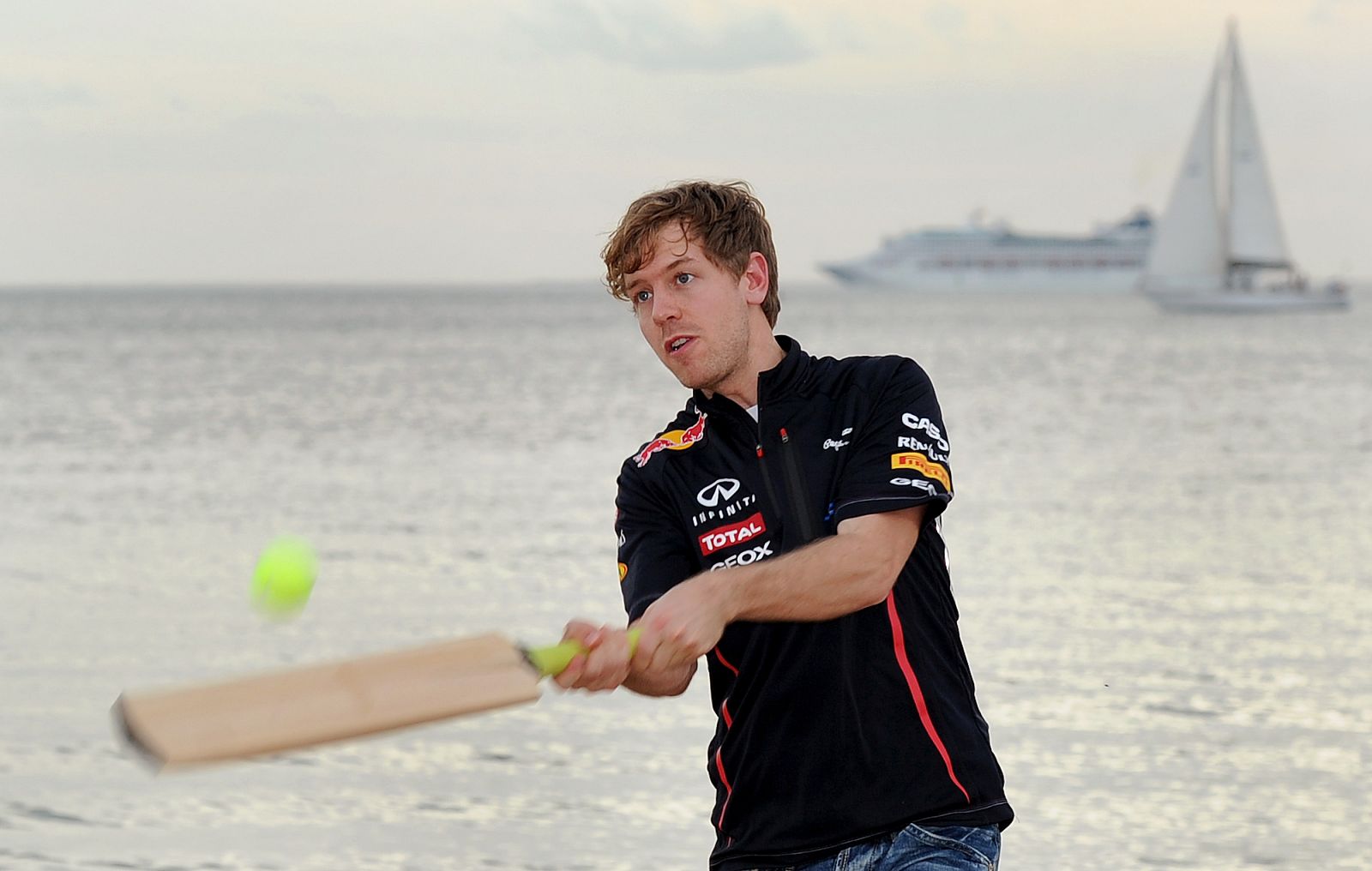 El piloto de Red Bull, Sebastian Vettel.