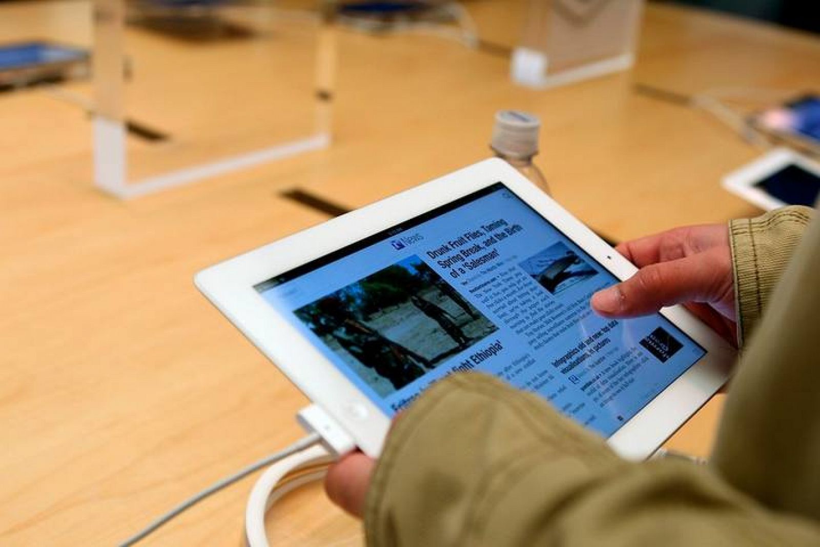 La nitidez de la pantalla del nuevo iPad es una de sus principales mejoras