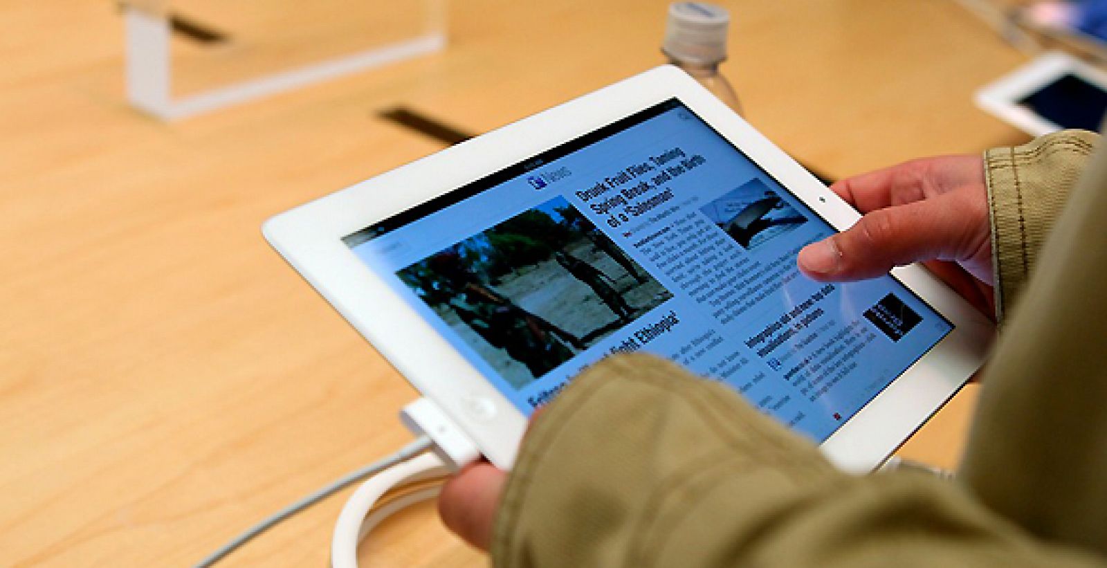 La nitidez de la pantalla del nuevo iPad es una de sus principales mejoras