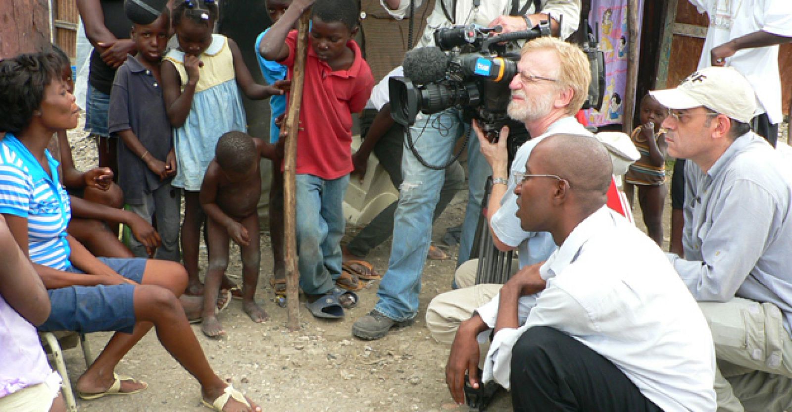 José Antonio Guardiola rodando en Haití