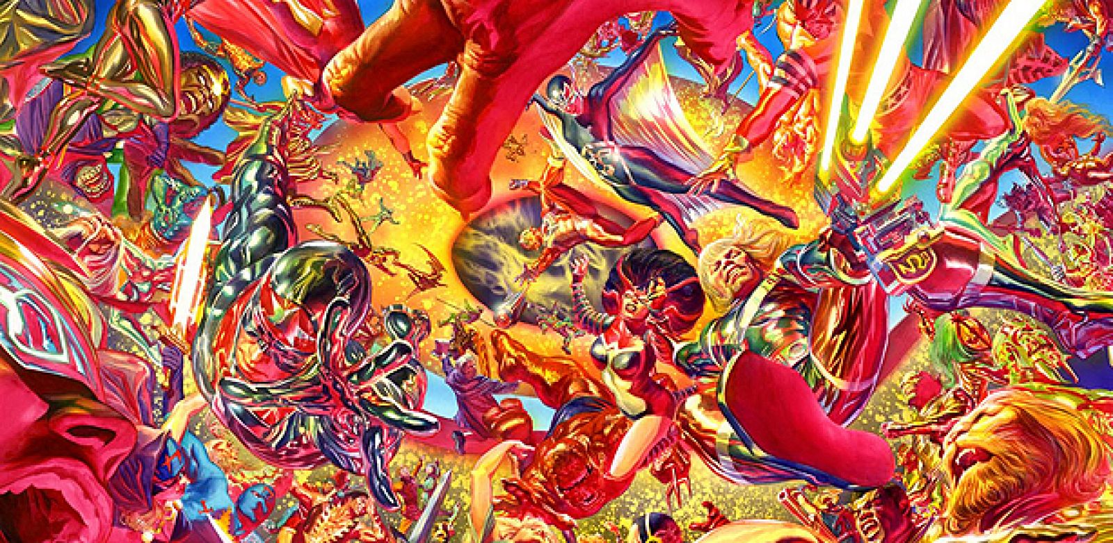 Fragmento de una ilustración de 'Génesis', de Alex Ross