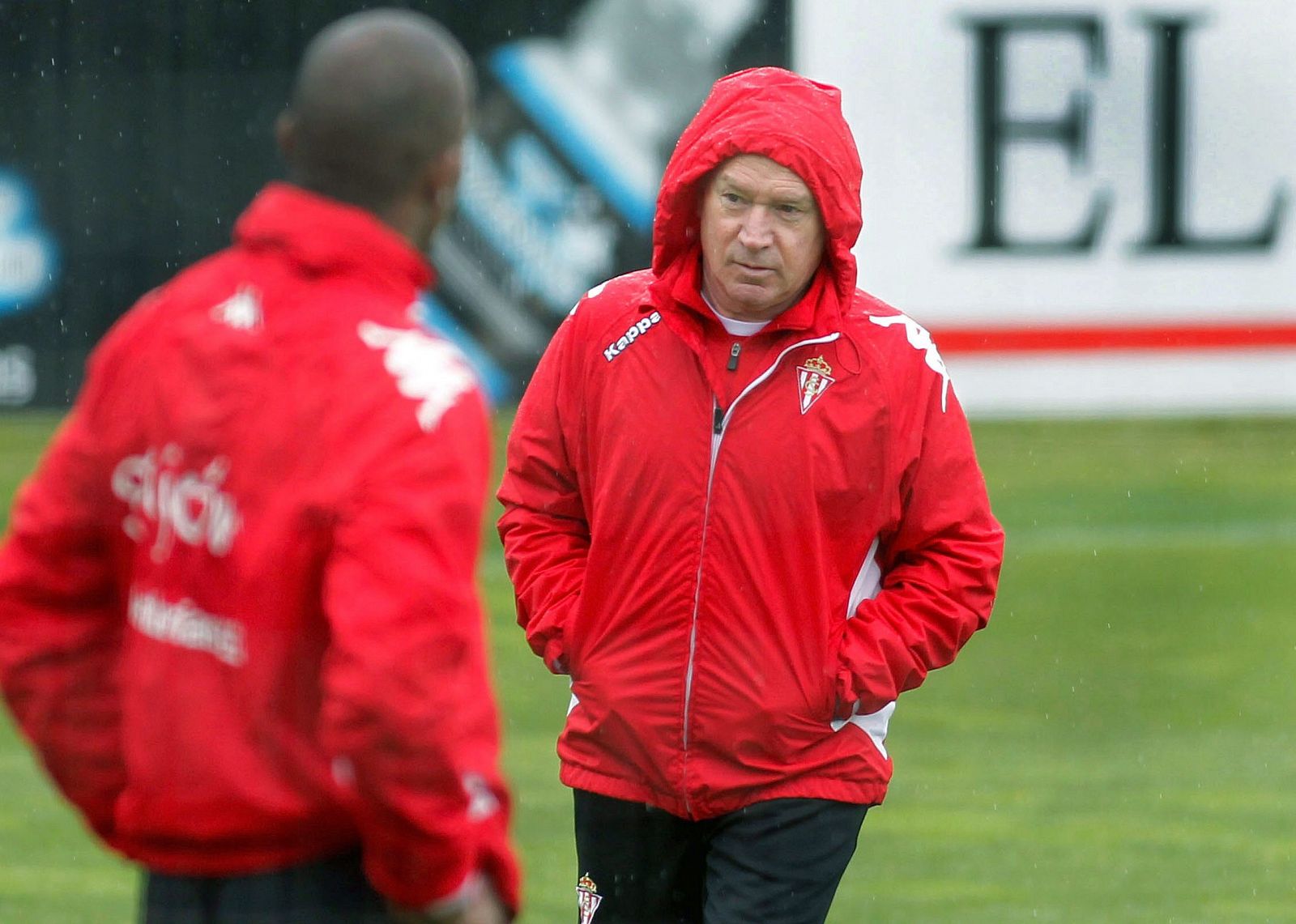 El entrenador del Sporting de Gijón, Javier Clemente.