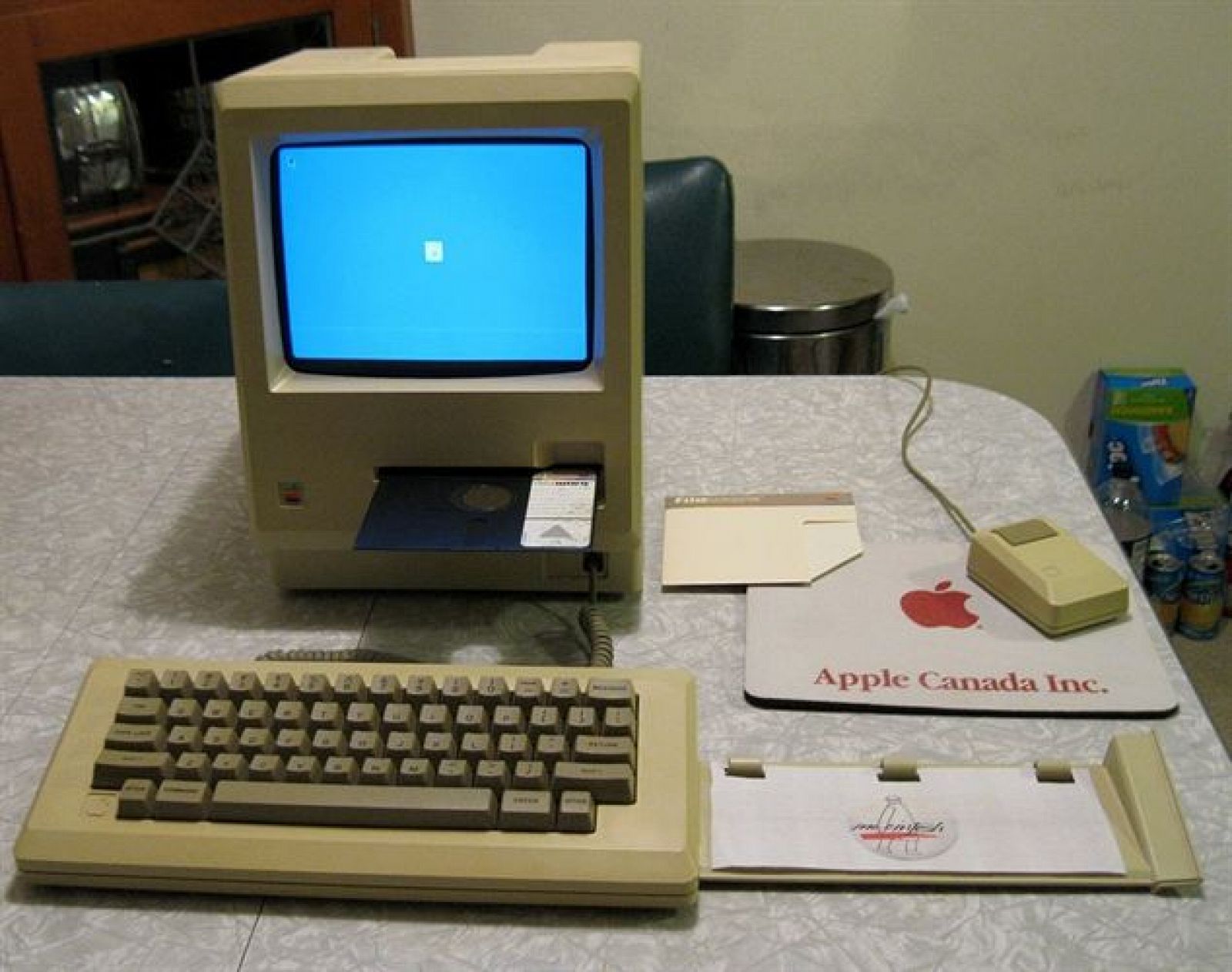 Vista del Macintosh que subastan en eBay