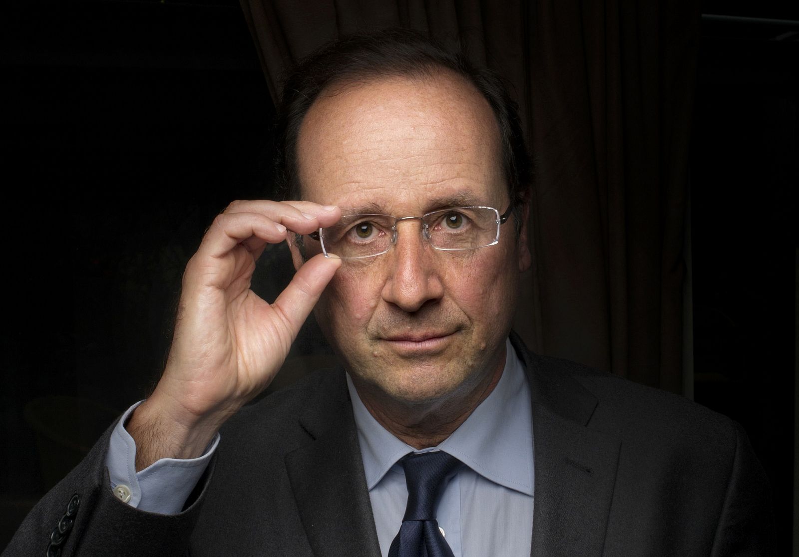 François Hollande, el candidato tranquilo que aspira un destino único.