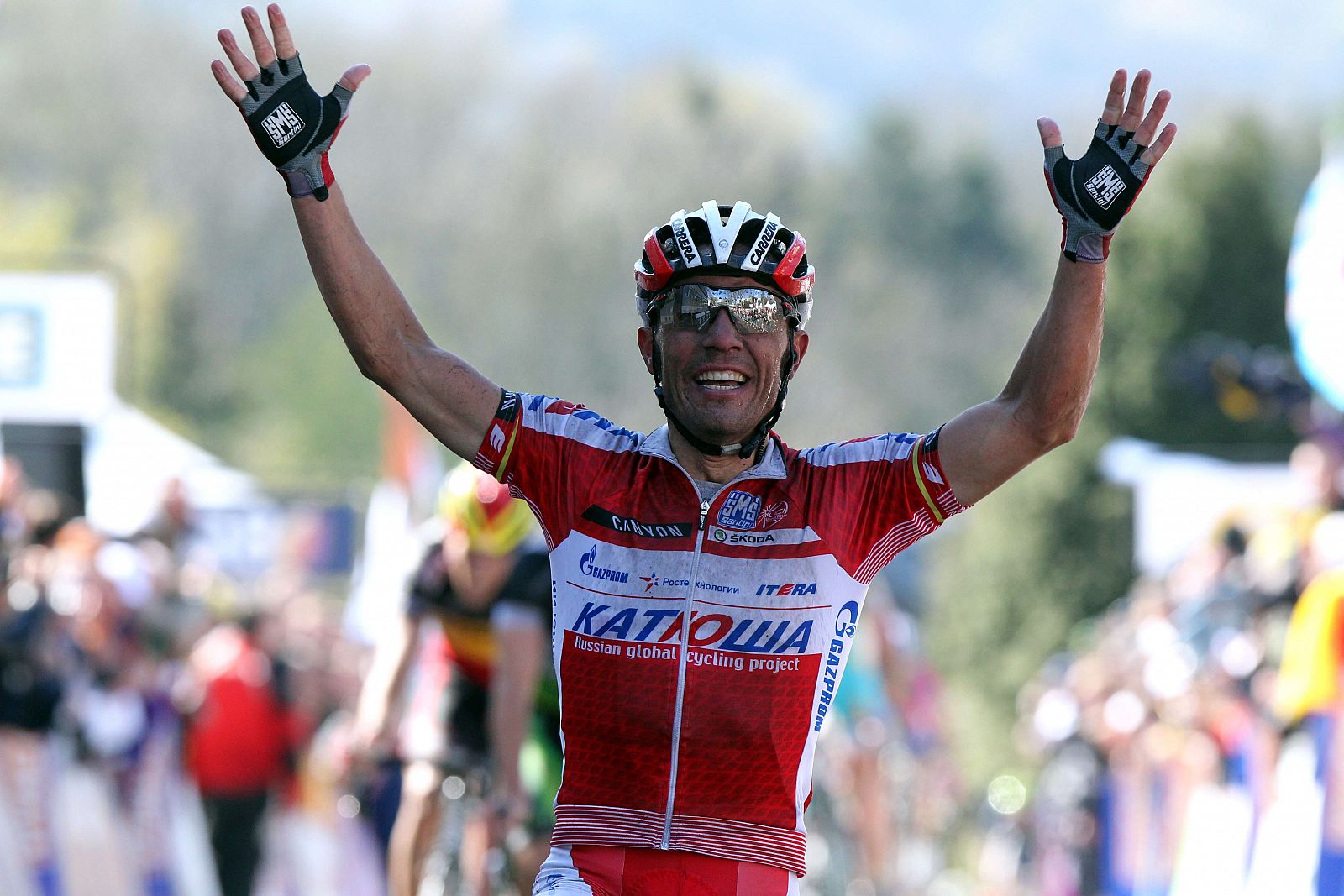 'Purito' Rodríguez logra el tercer triunfo español en la Flecha Valona.