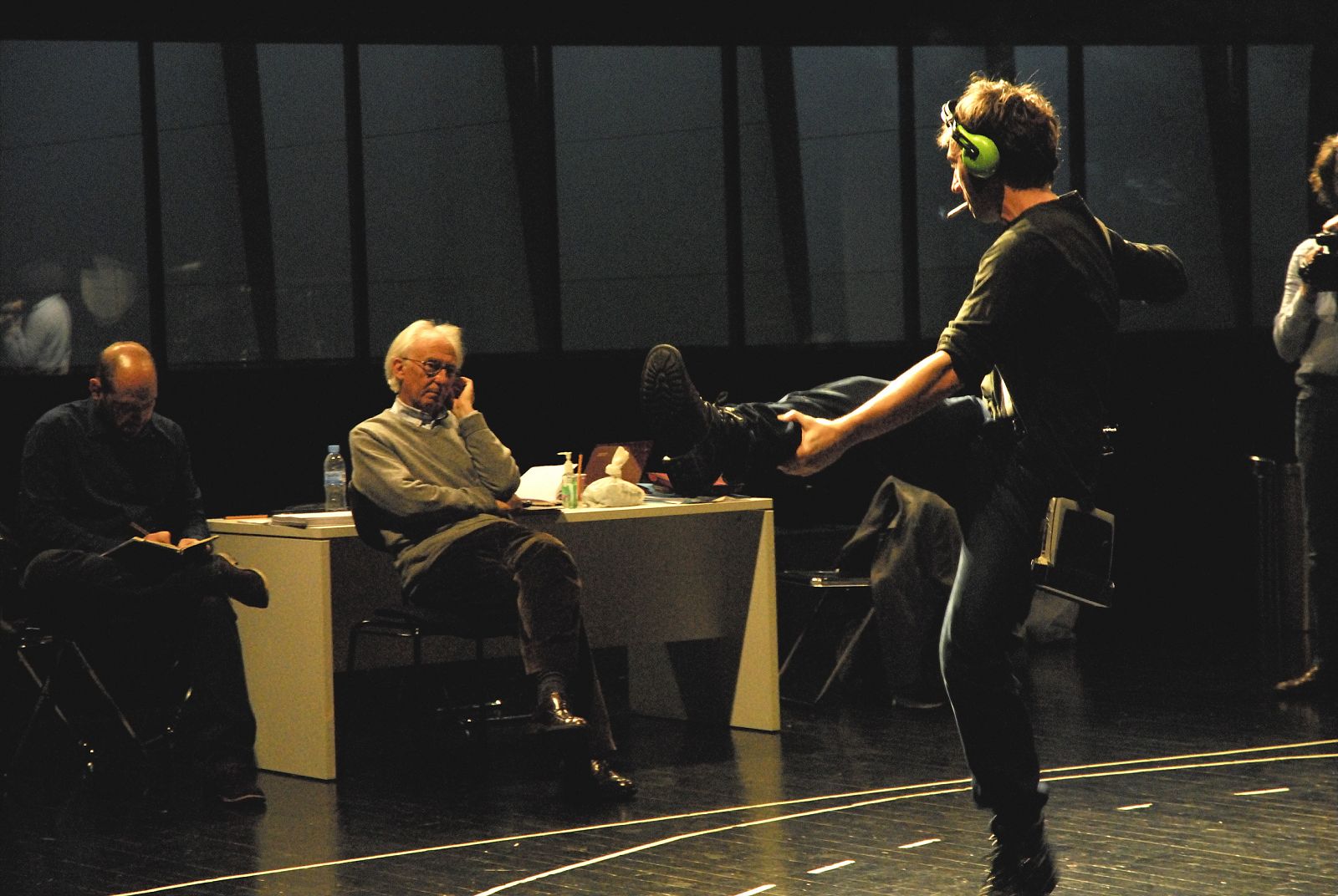 Boadella supervisa uno de los ensayos de 'Amadeu' en los Teatros del Canal