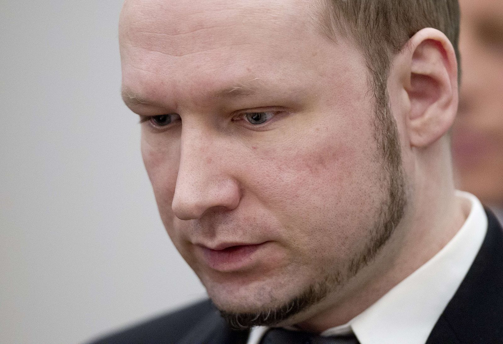 El ultraderechista Anders Behring Breivik, en la quinta jornada del juicio por los atentados de Oslo