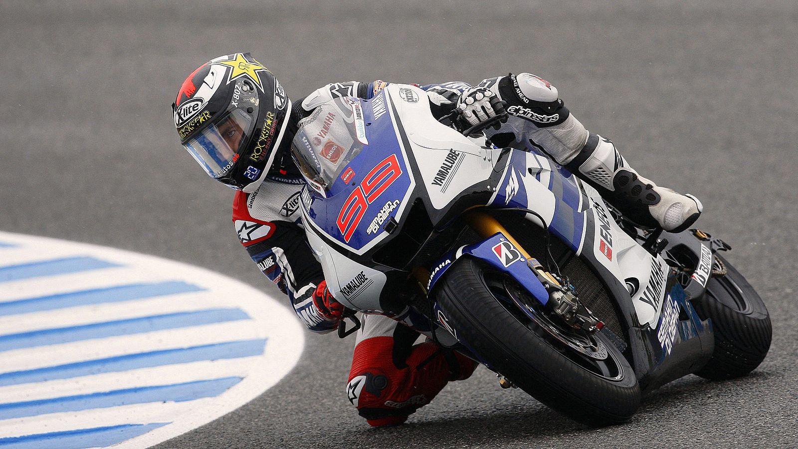 JORGE LORENZO EN LOS ÚLTIMOS ENTRENAMIENTOS DE MOTOGP DEL GRAN PREMIO DE ESPAÑA EN JEREZ