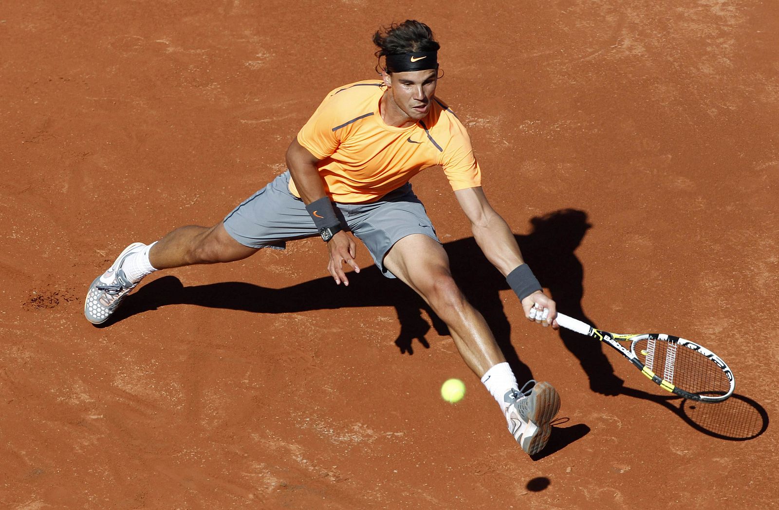 Rafael Nadal ha ganado cinco veces el torneo Masters 1000 de Roma.