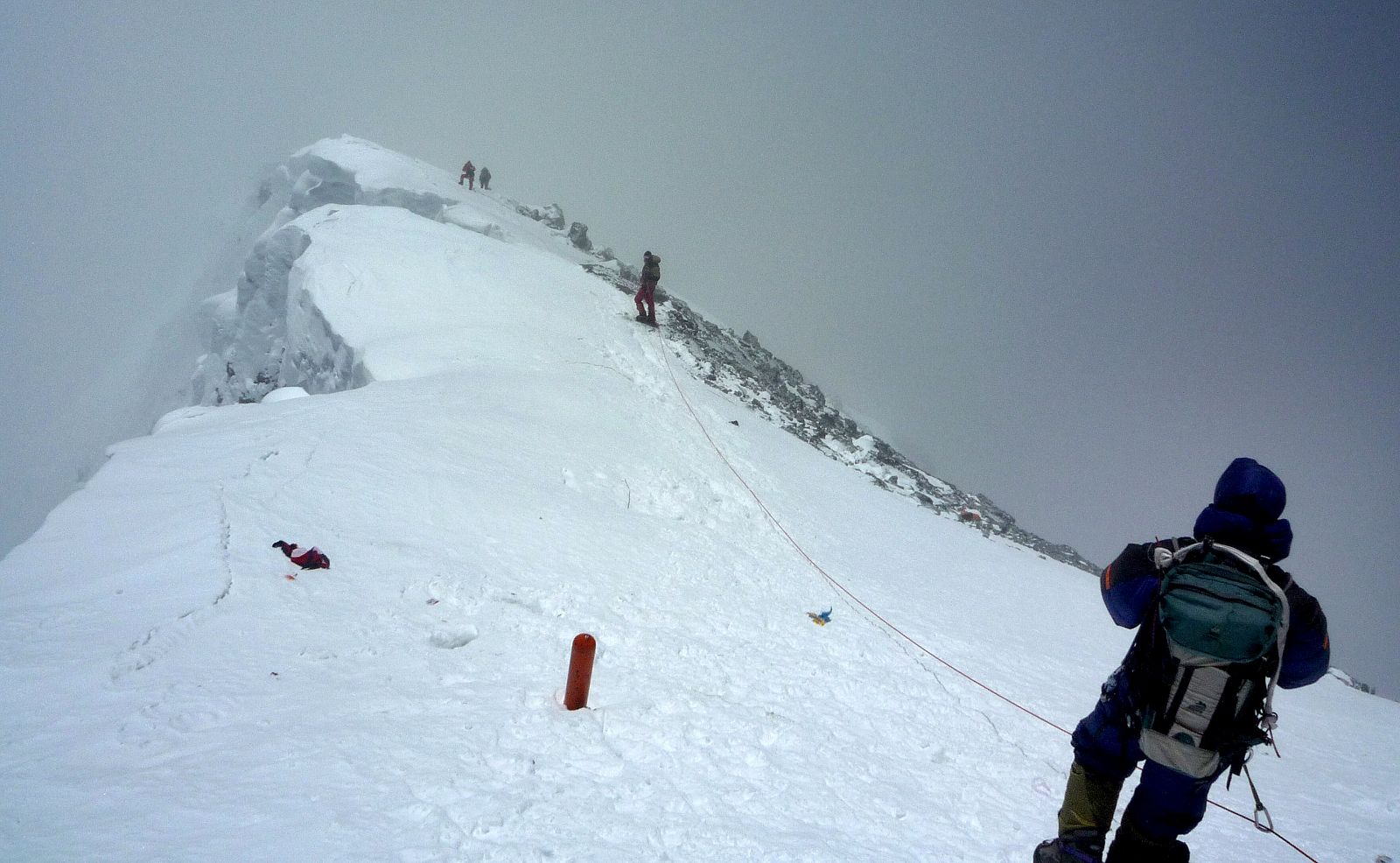 Imagen de una expedición reciente al Everest