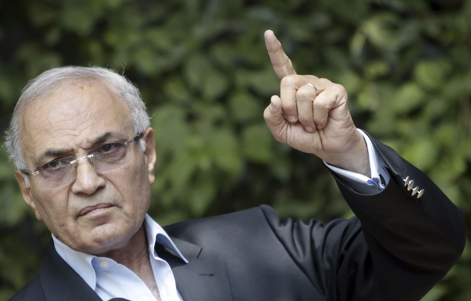 El exprimer ministro de Egipto y candidato presidencial, Ahmed Shafiq