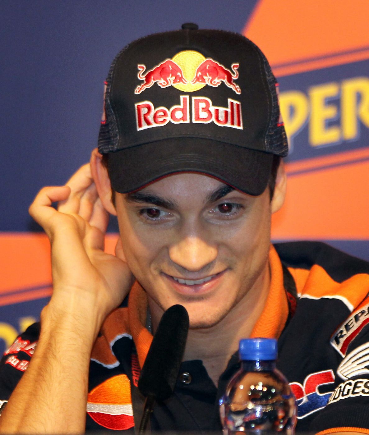El piloto español de MotoGP Dani Pedrosa.