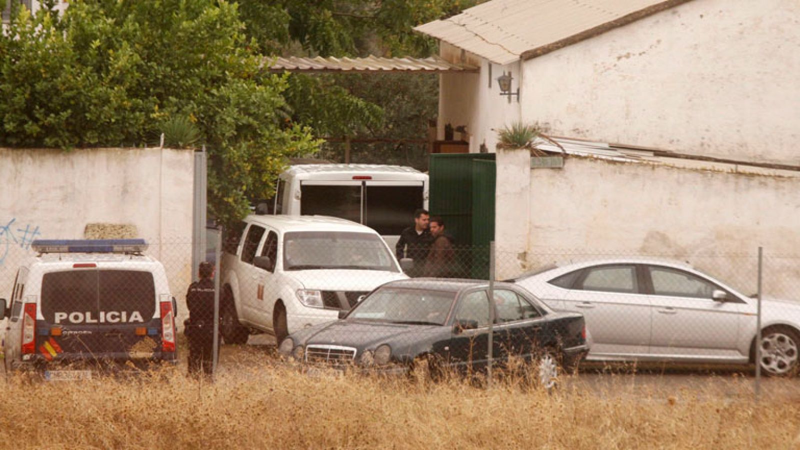 Foto de archivo de las anteriores búsquedas realizadas por la policía en la finca "Las Quemadillas"