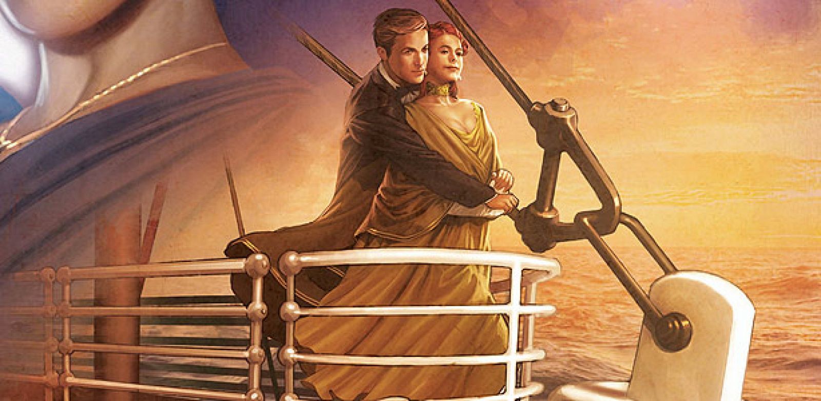 Fragmento de la portada de 'Titanic renacer', de Sandra de Lamo