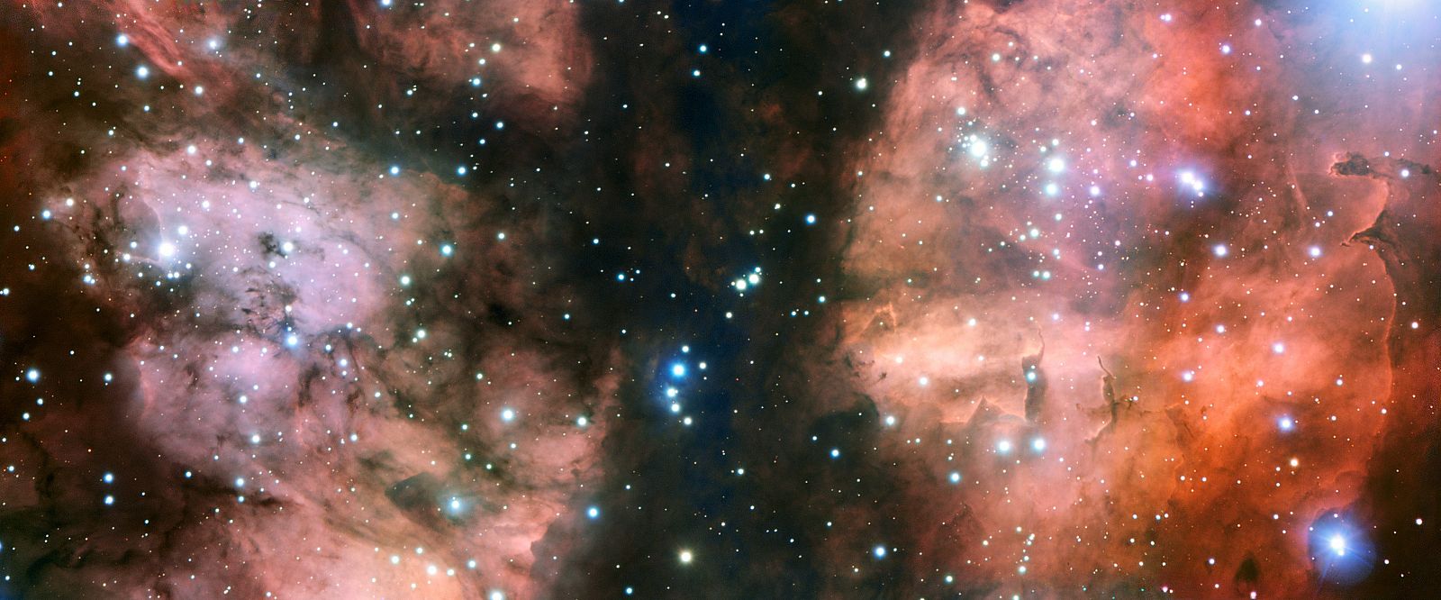 La mayor imagen de la 'nebulosa de la guerra y de la paz' obtenida hasta el momento