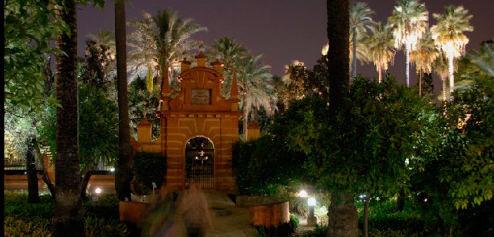 Jardín del Cenador de la Alcoba del Real Alcázar de Sevilla