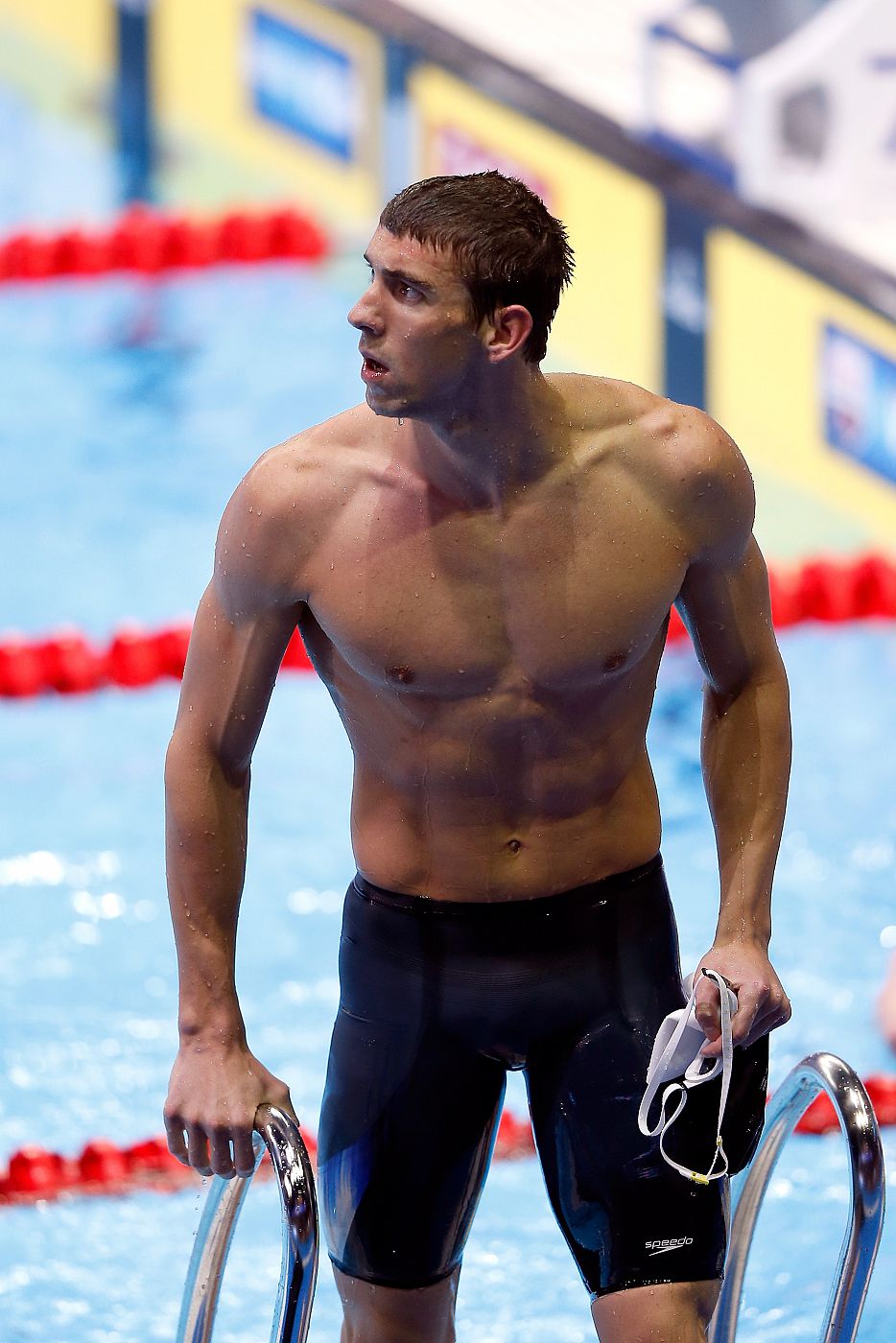 Michael Phelps en los 'trials'
