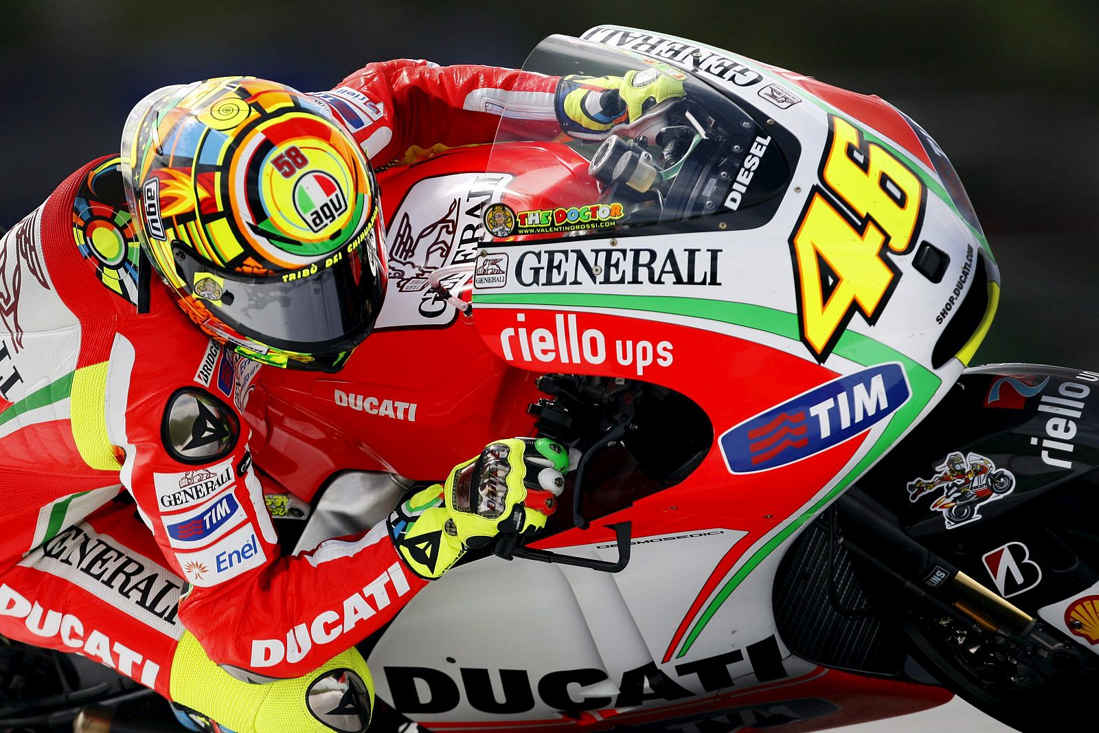 Rossi habla del próximo GP Italia en Mugello.