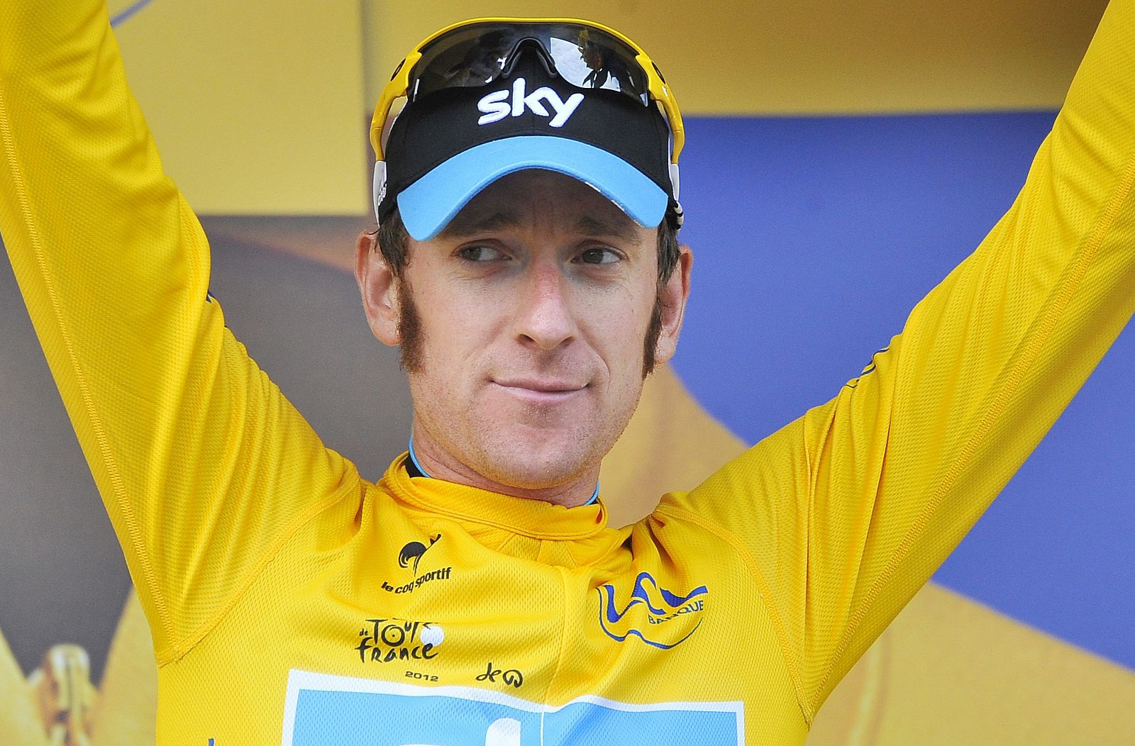 El ciclista británico del Sky, Bradley Wiggins.