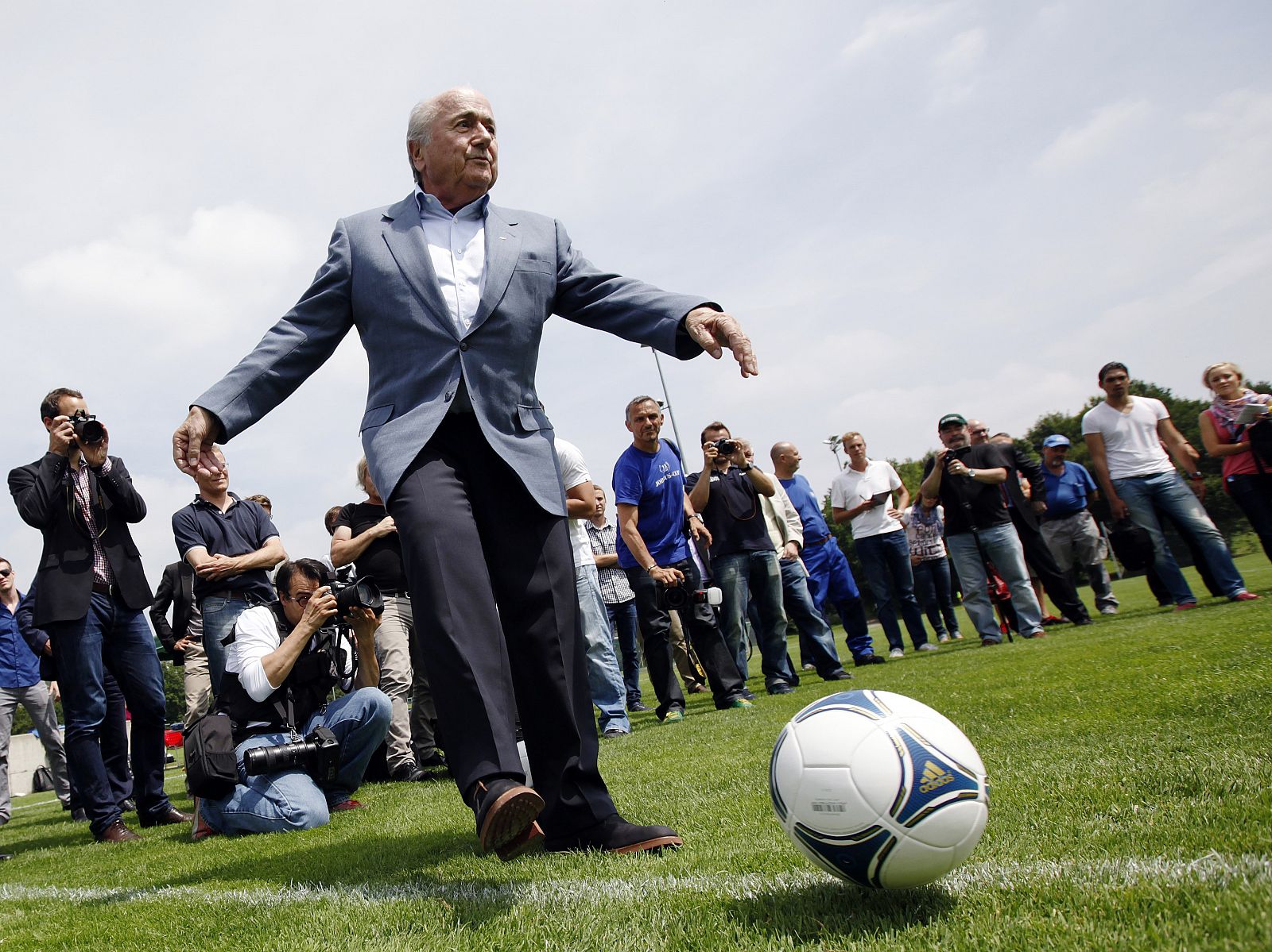 El presidente de la FIFA Joseph Blatter.