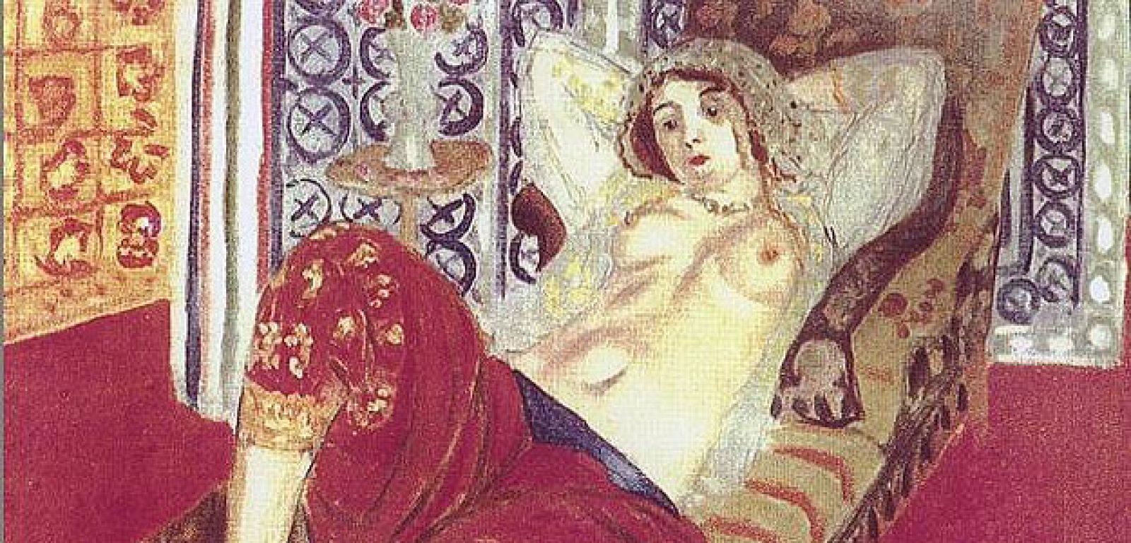 La "Odalisca con pantalón rojo", de Matisse