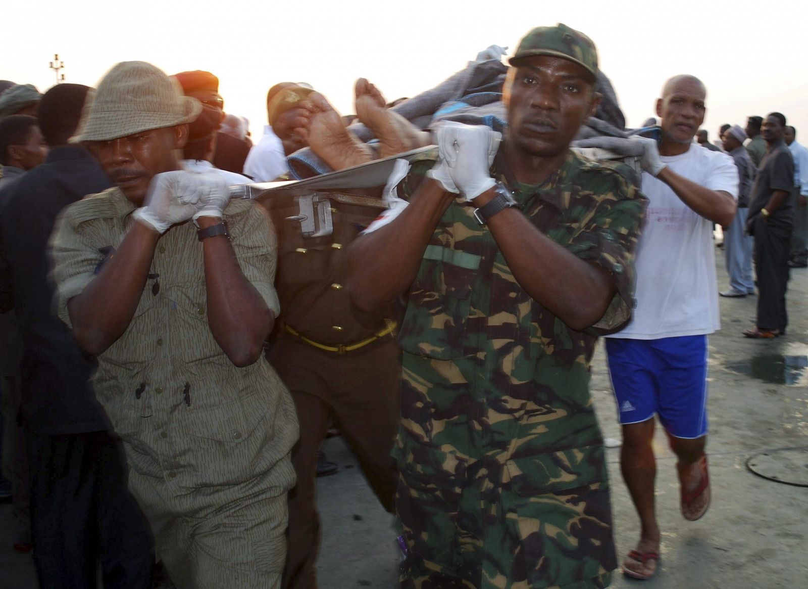 Naufragio en Tanzania