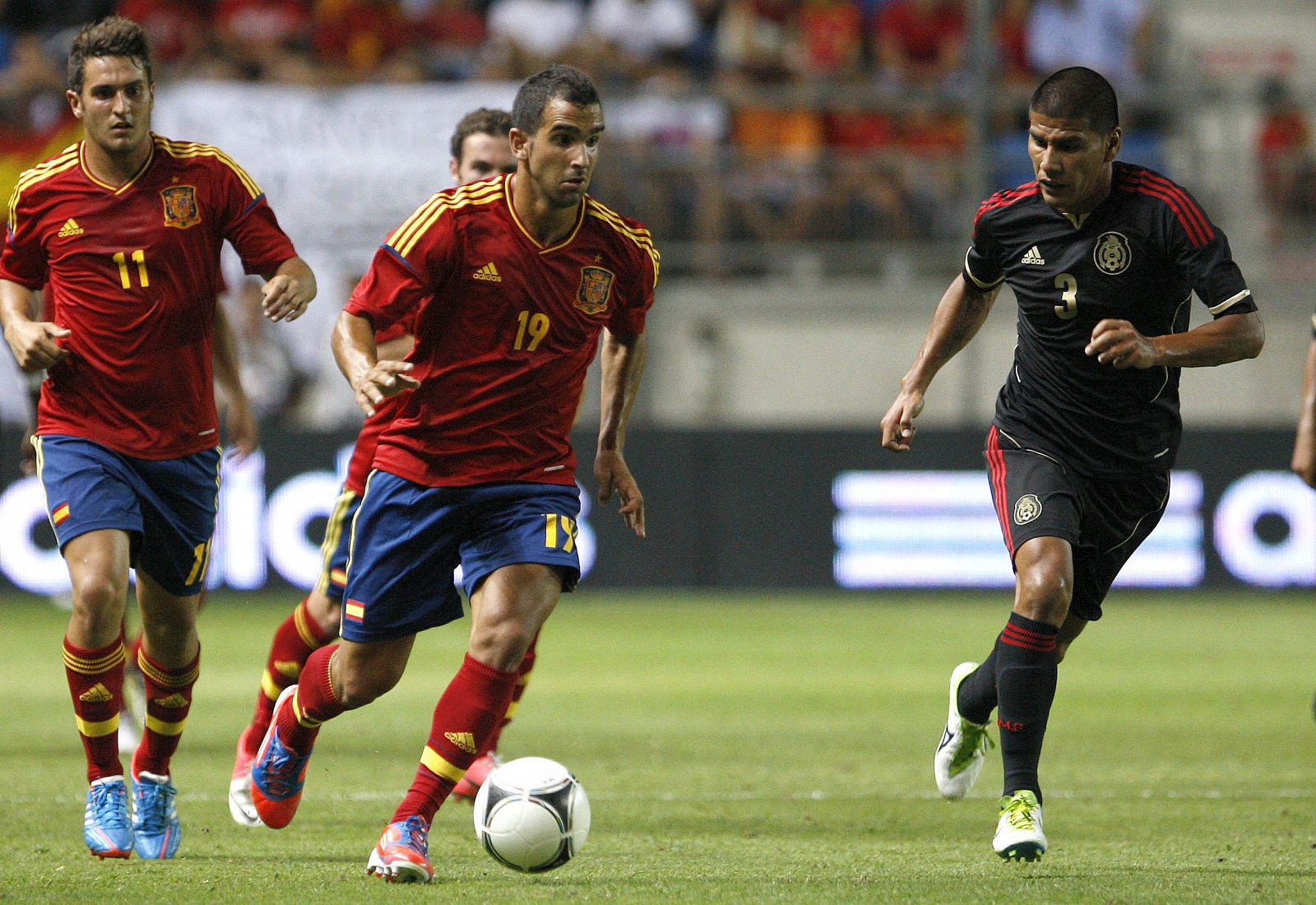 El centrocampista de la selección española, Montoya.