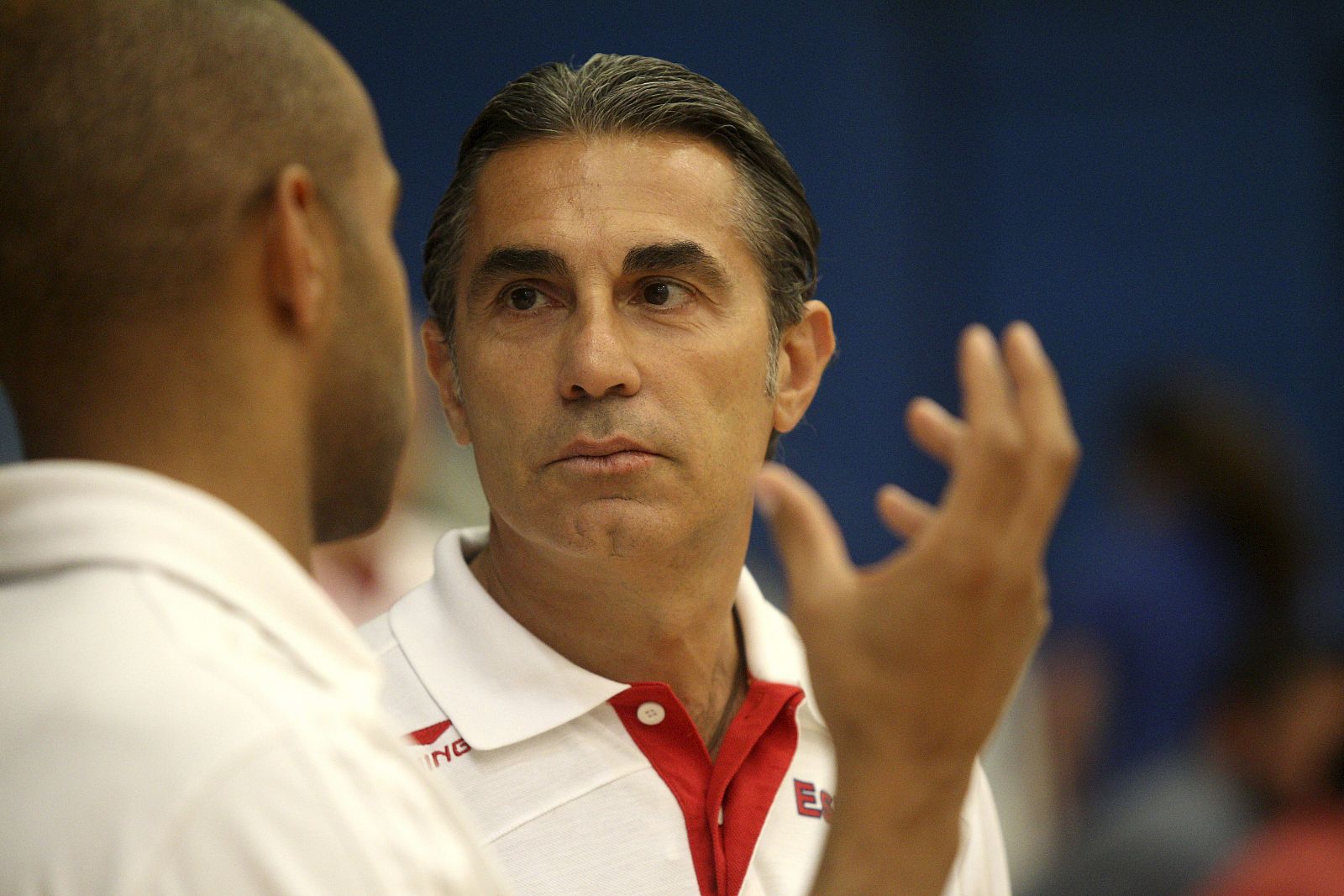 El entrenador de la selección española de baloncesto, Sergio Scariolo.