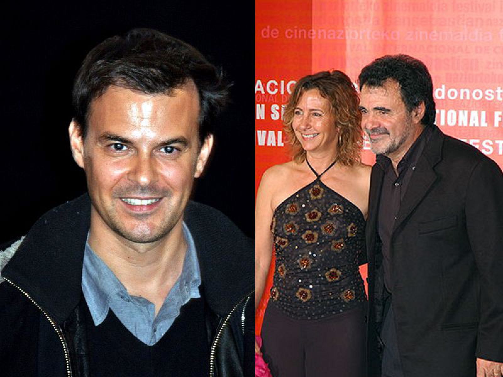 François Ozon en el estreno de la película 'Potiche' en 2010 y Carlos Sorin en el Festival Internacional de Cine de San Sebastián de 2006