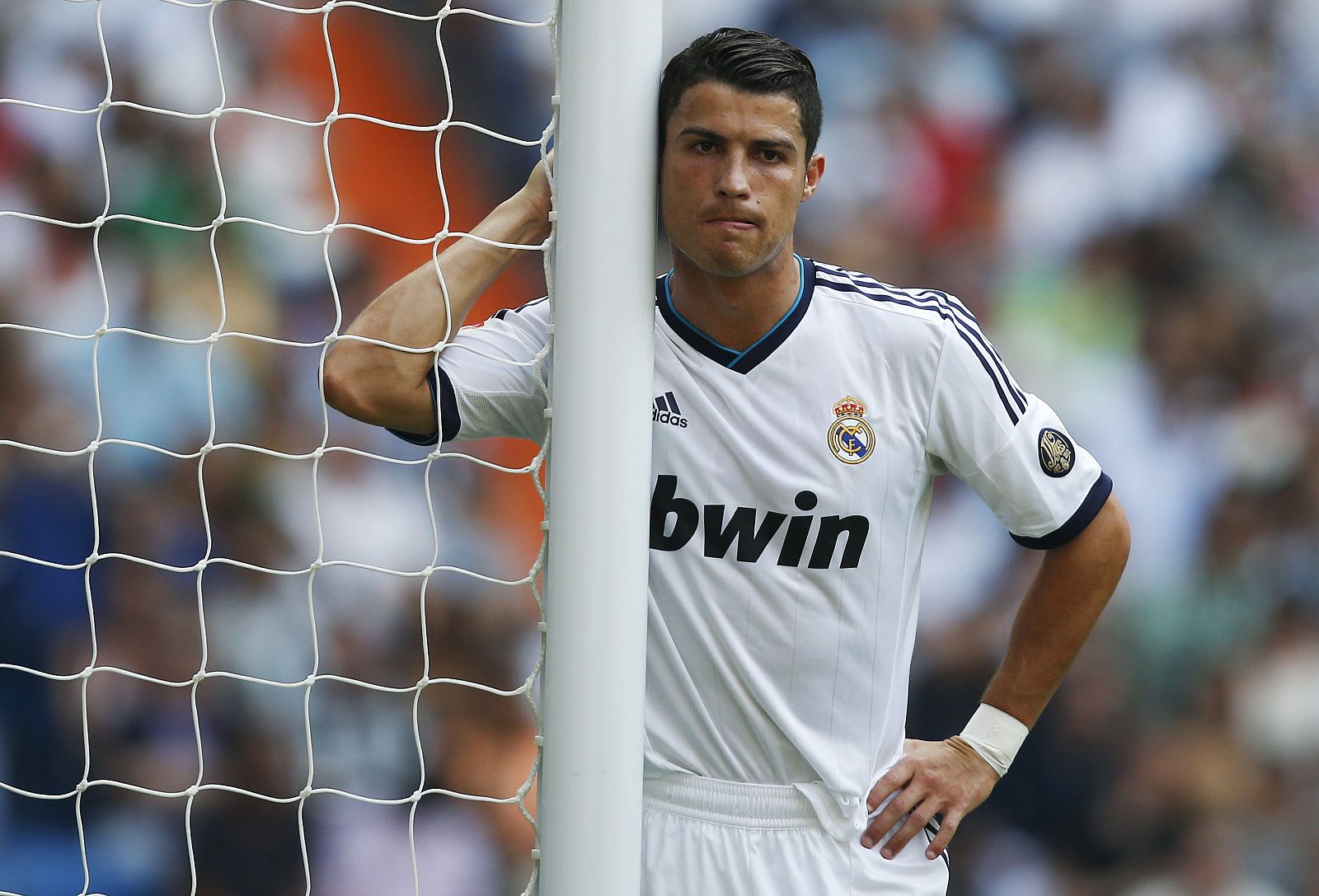 Cristiano Ronaldo, en una imagen del Real Madrid - Valencia