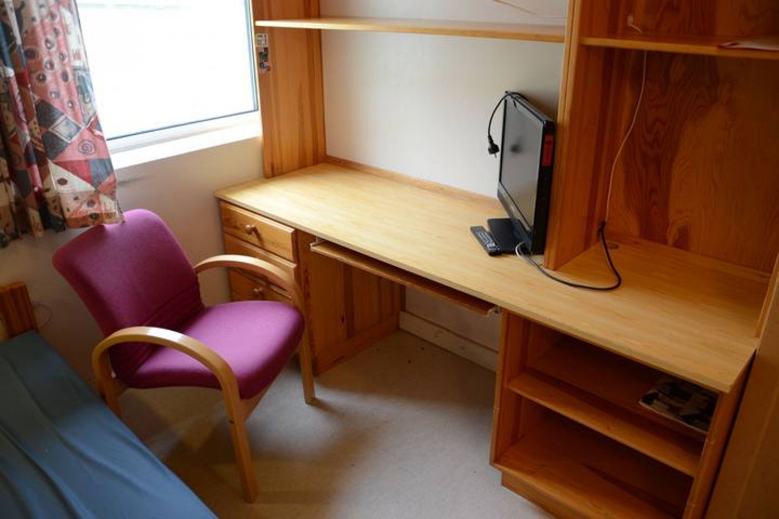 Dormitorio de la prision de Ila, en Noruega, donde Breivik pasara los proximos años 