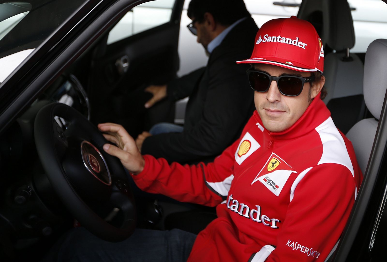 El piloto español Fernando Alonso, en el circuito de Spa-Francorchamps