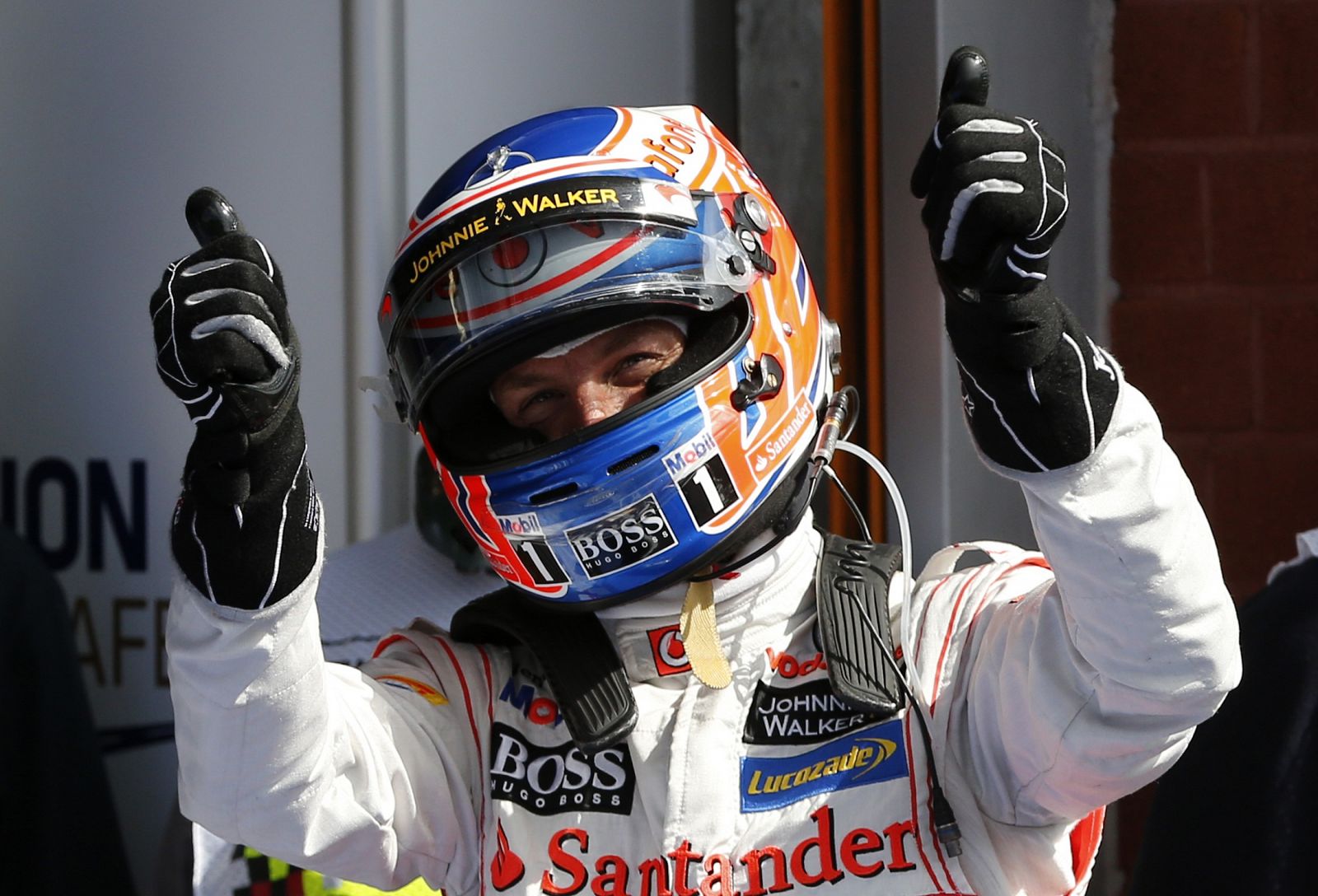 Jenson Button saldrá desde la 'pole' en el circuito belga de Spa Francorchamps.