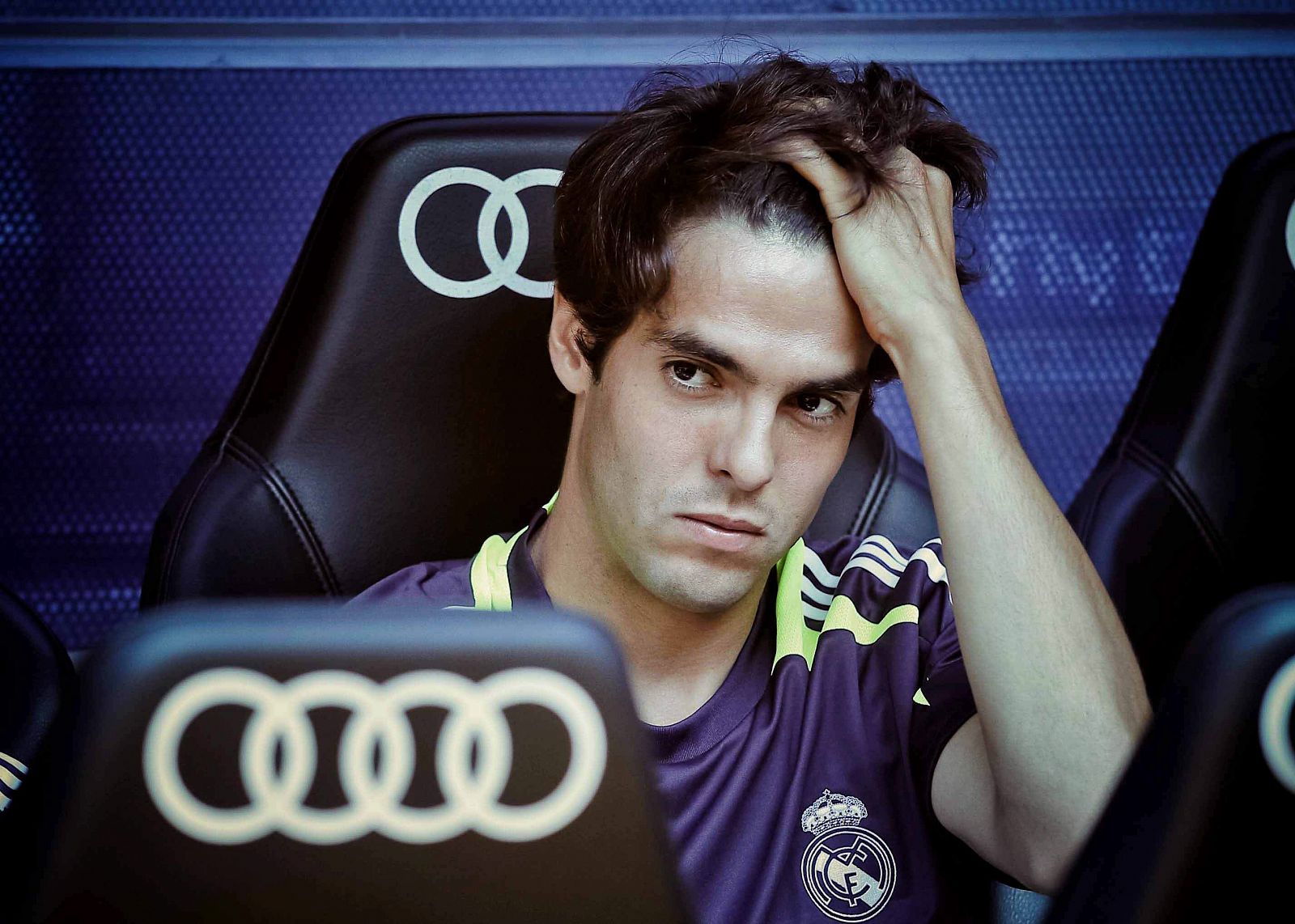 El centrocampista brasileño del Real Madrid, Ricardo Izecson "Kaká".