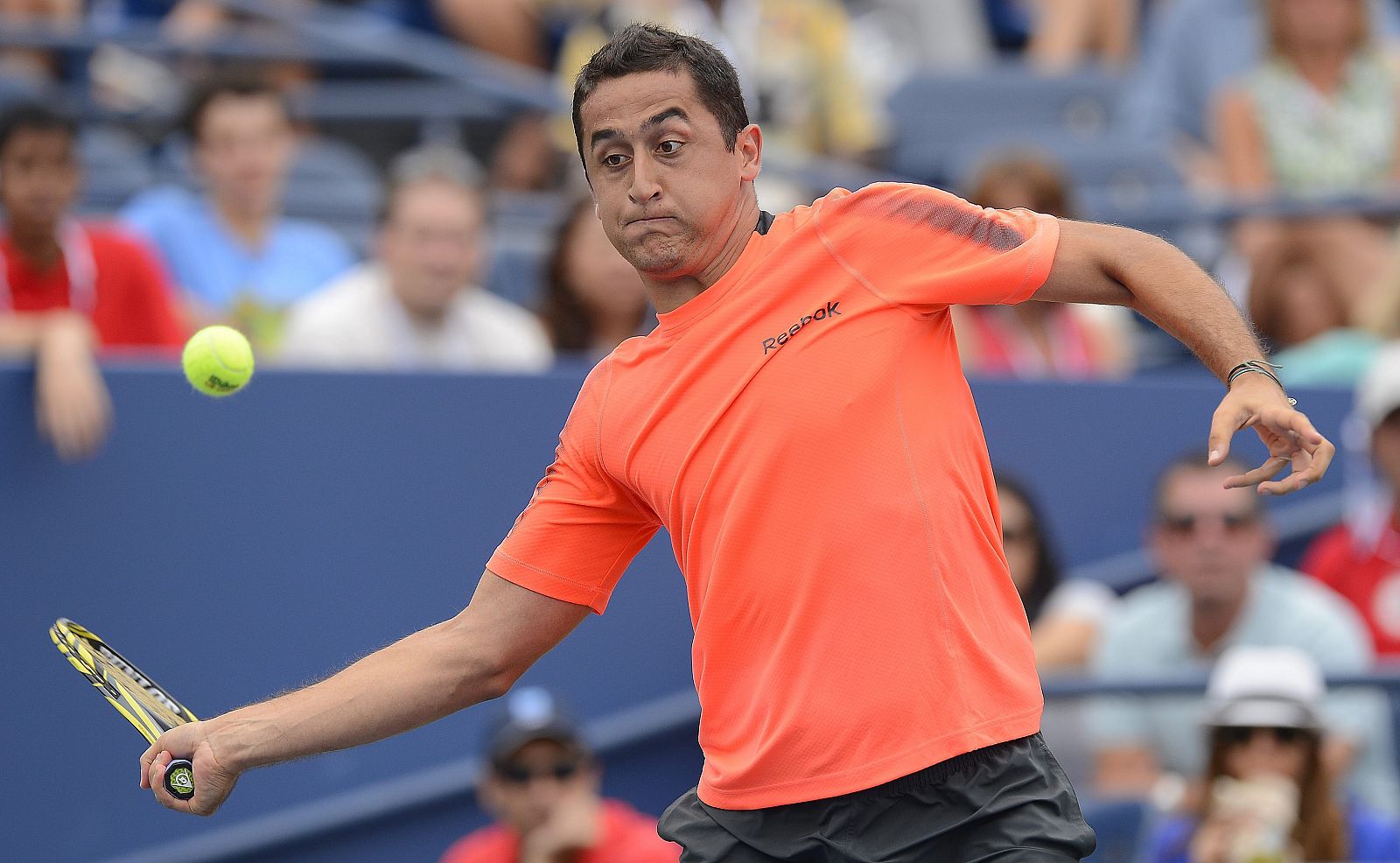 El tenista español Nicolás Almagro, durante el pasado US Open.