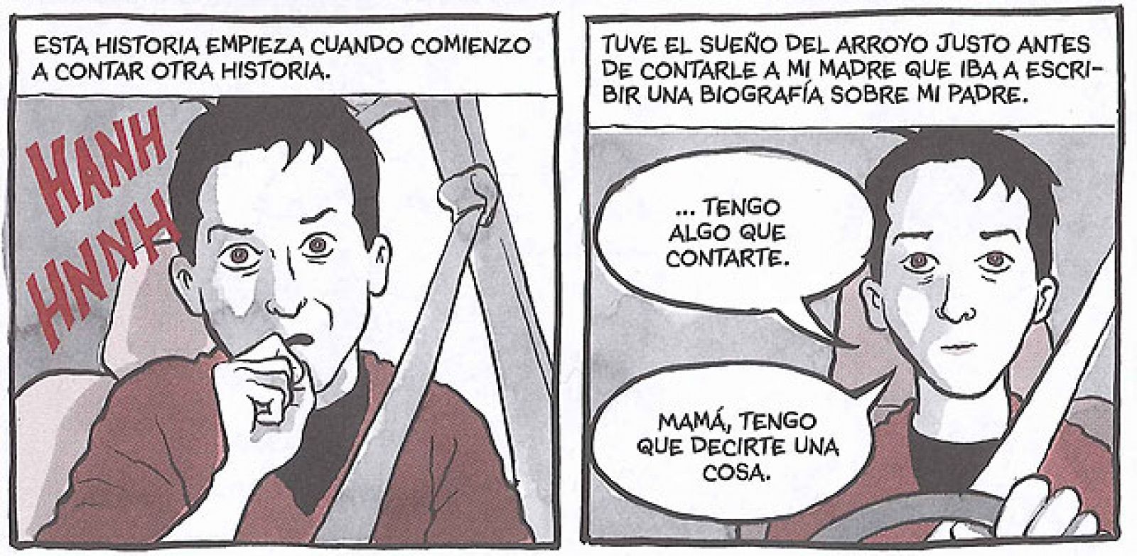 Viñetas de '¿Eres mi madre?', de Alison Bechdel