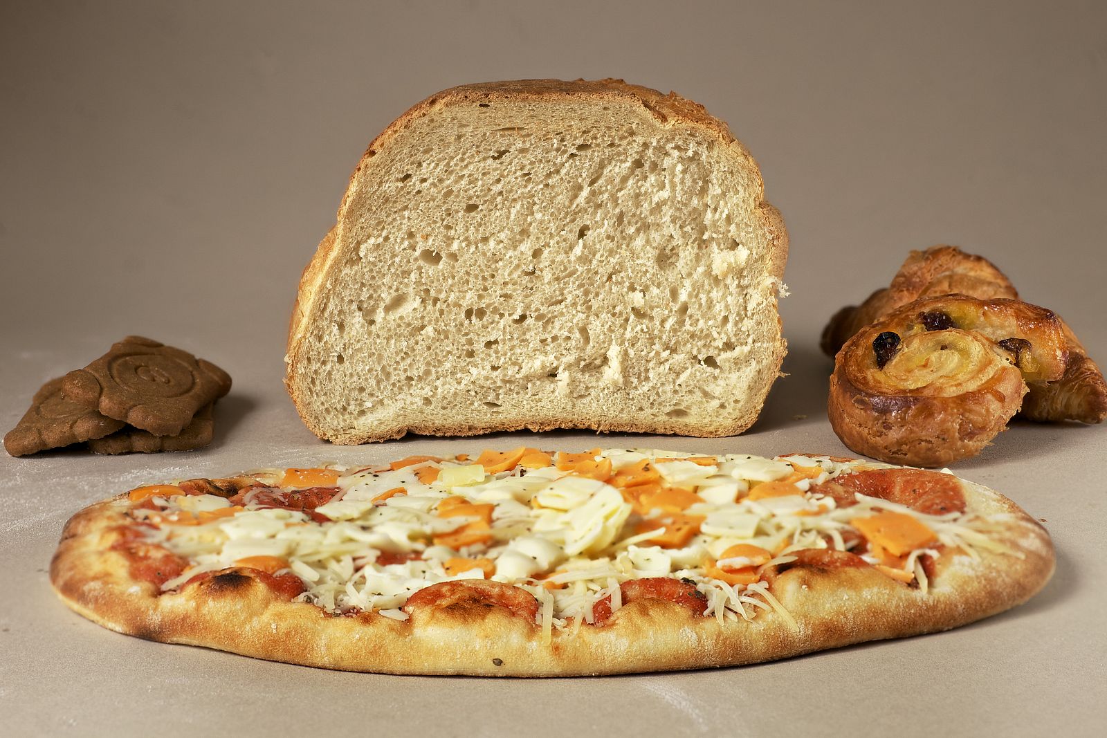Masa para pan, pizzas, galletas o cruasanes con un 45% menos de calorías