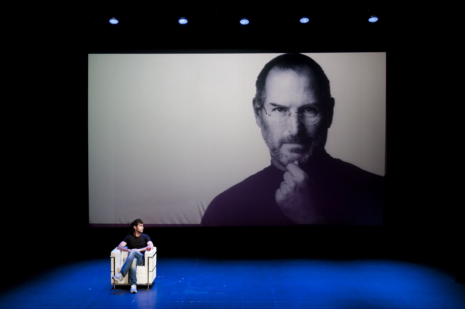 'Agonía y éxtasis de Steve Jobs' se puede ver en el Teatro Alfil hasta diciembre.