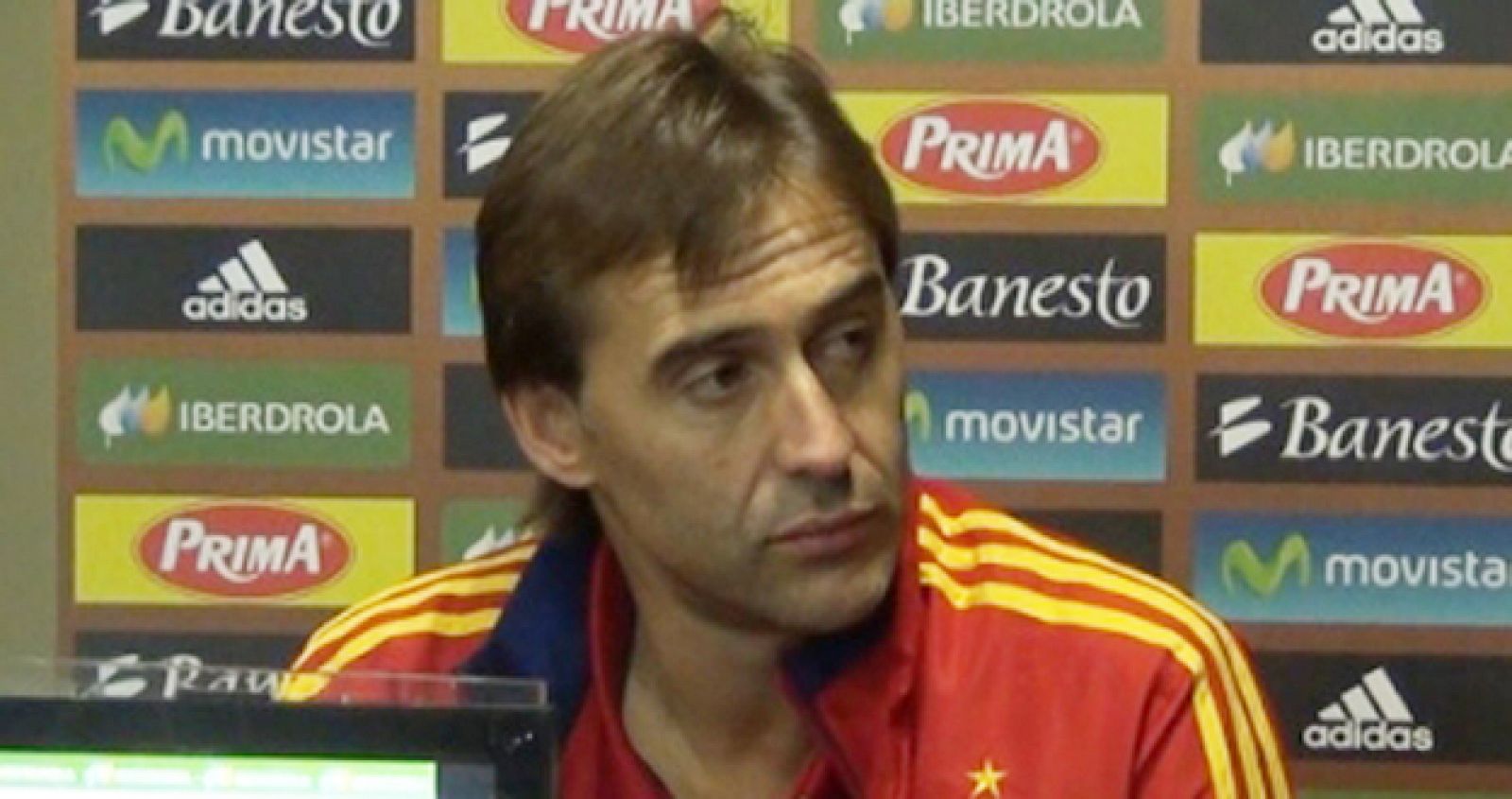 Julen Lopetegui, técnico de la selección española sub-21.