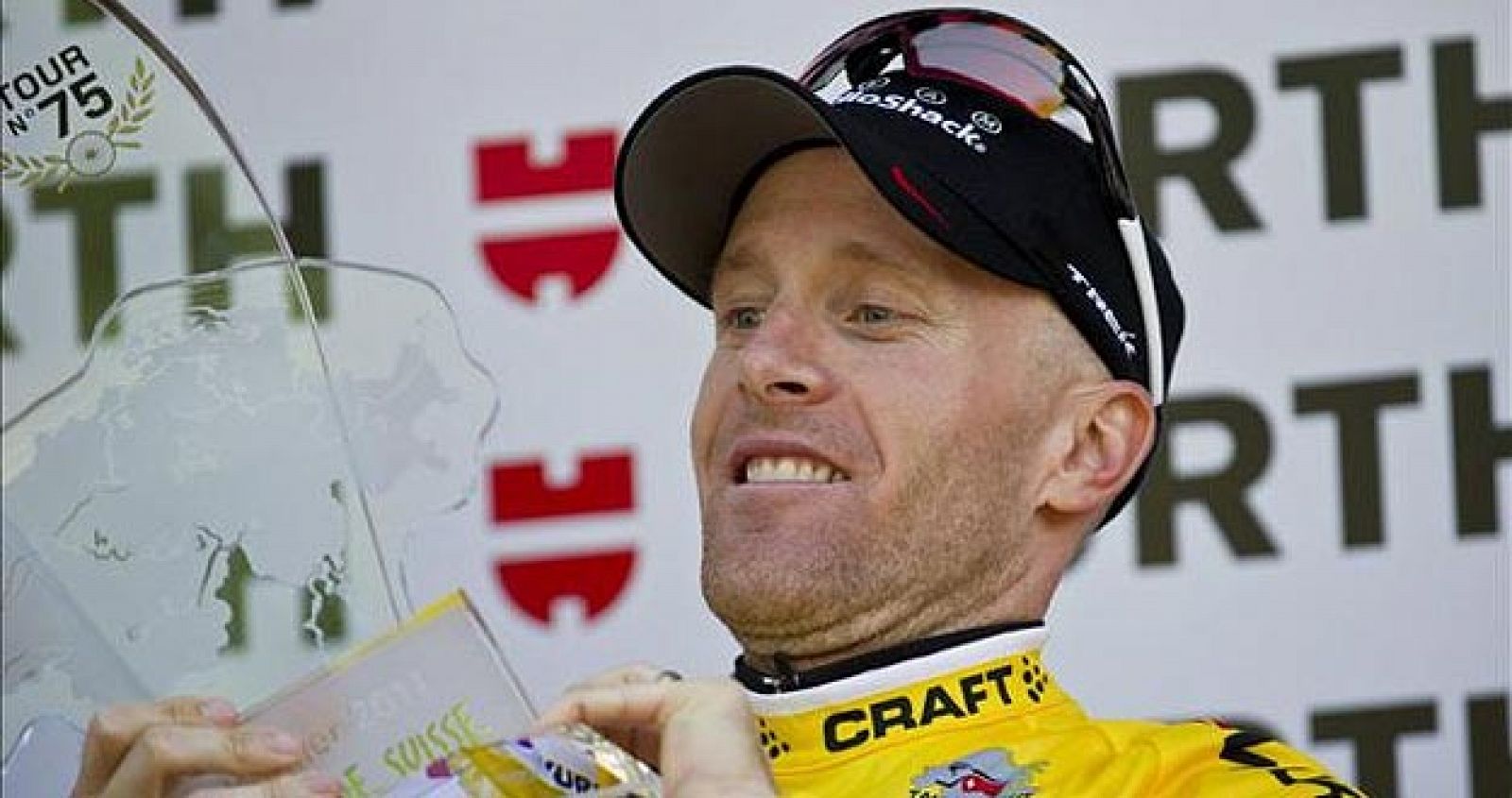 Levi Leipheimer, compañero de Lance Armstrong, en una imagen de archivo.