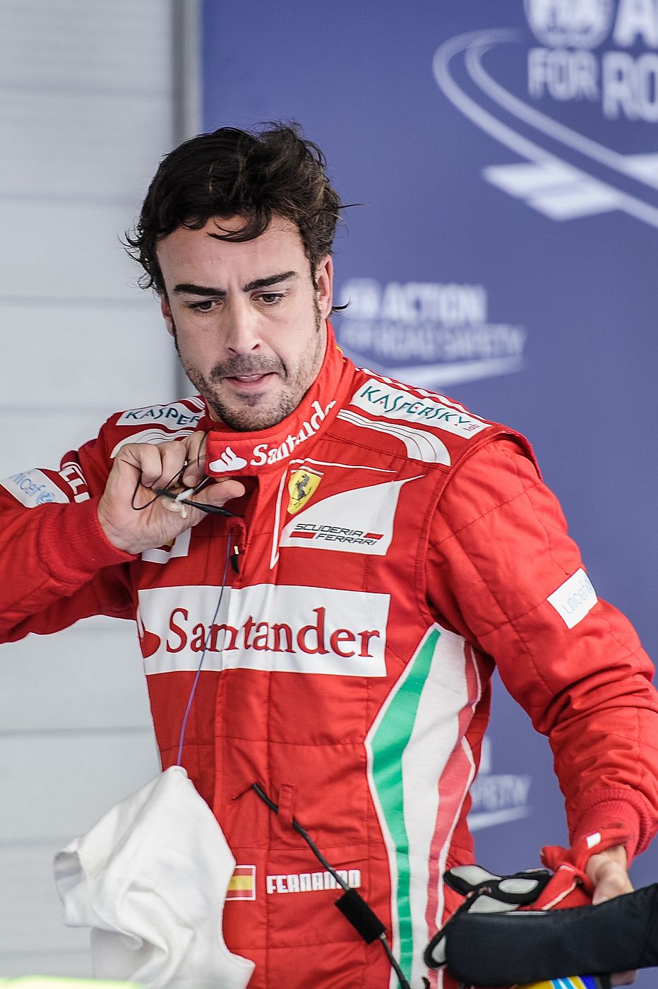 El piloto español Fernando Alonso