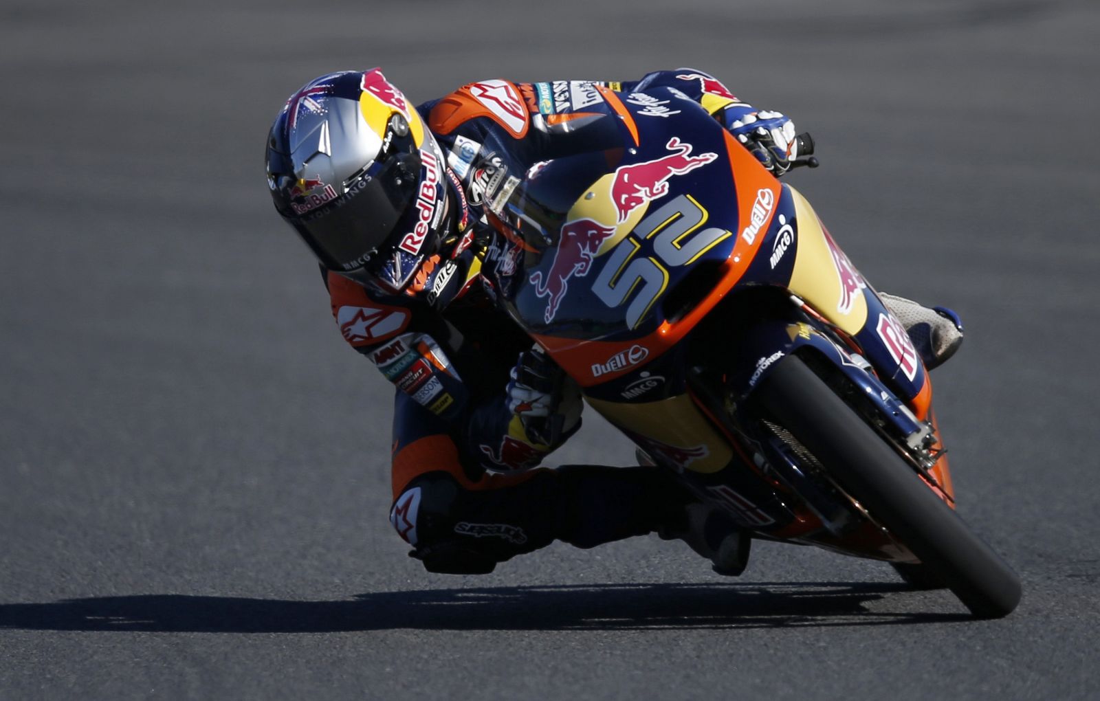 KTM Moto3 rider Kent of Britain rides during a free practice session for Sunday's Japanese Grand Prix in Motegi