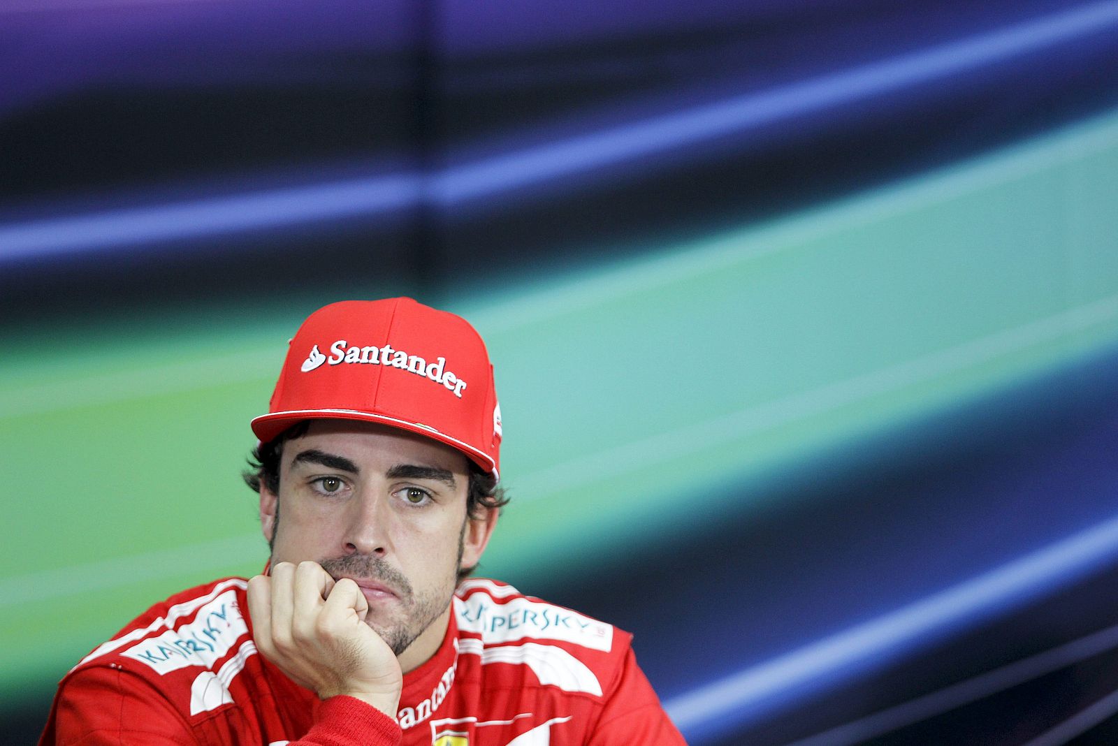 El piloto español de Ferrari, Fernando Alonso